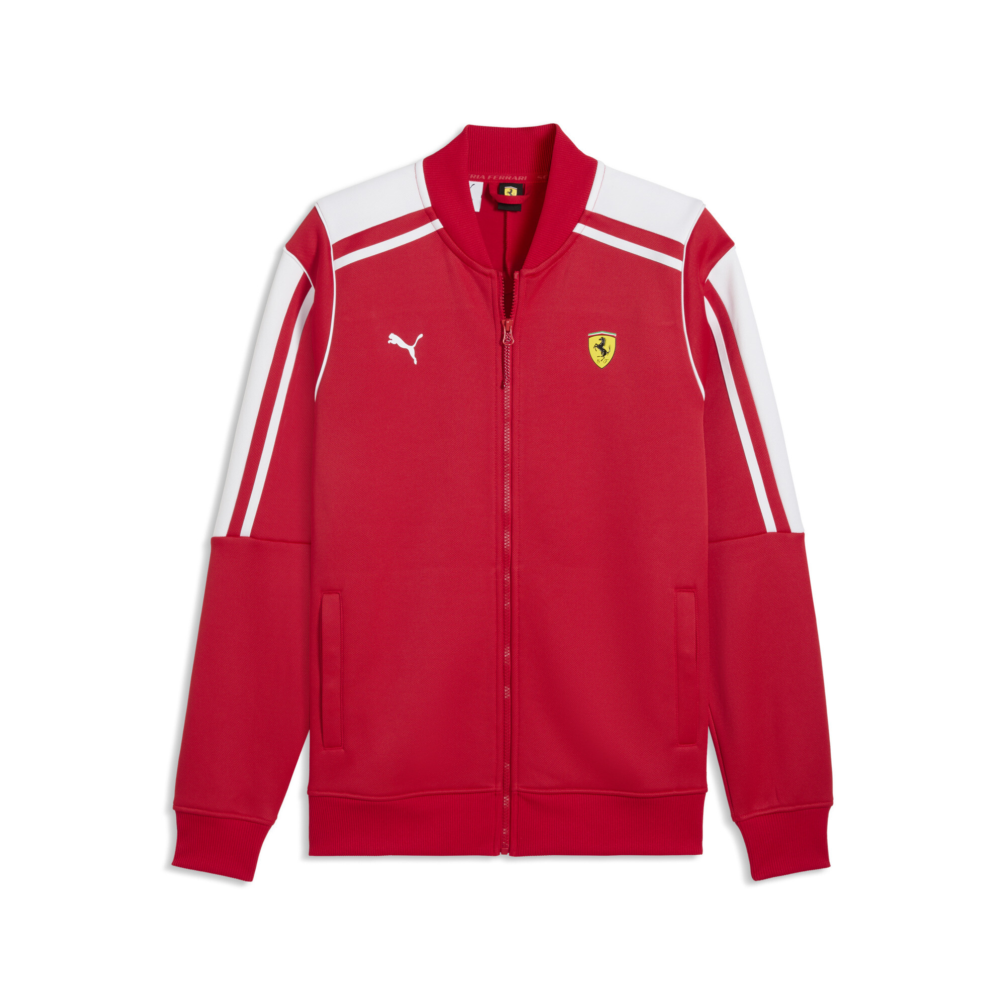 PUMA Scuderia Ferrari MT7 Trainingsjacke Herren, Accessoires, Rot, XS
