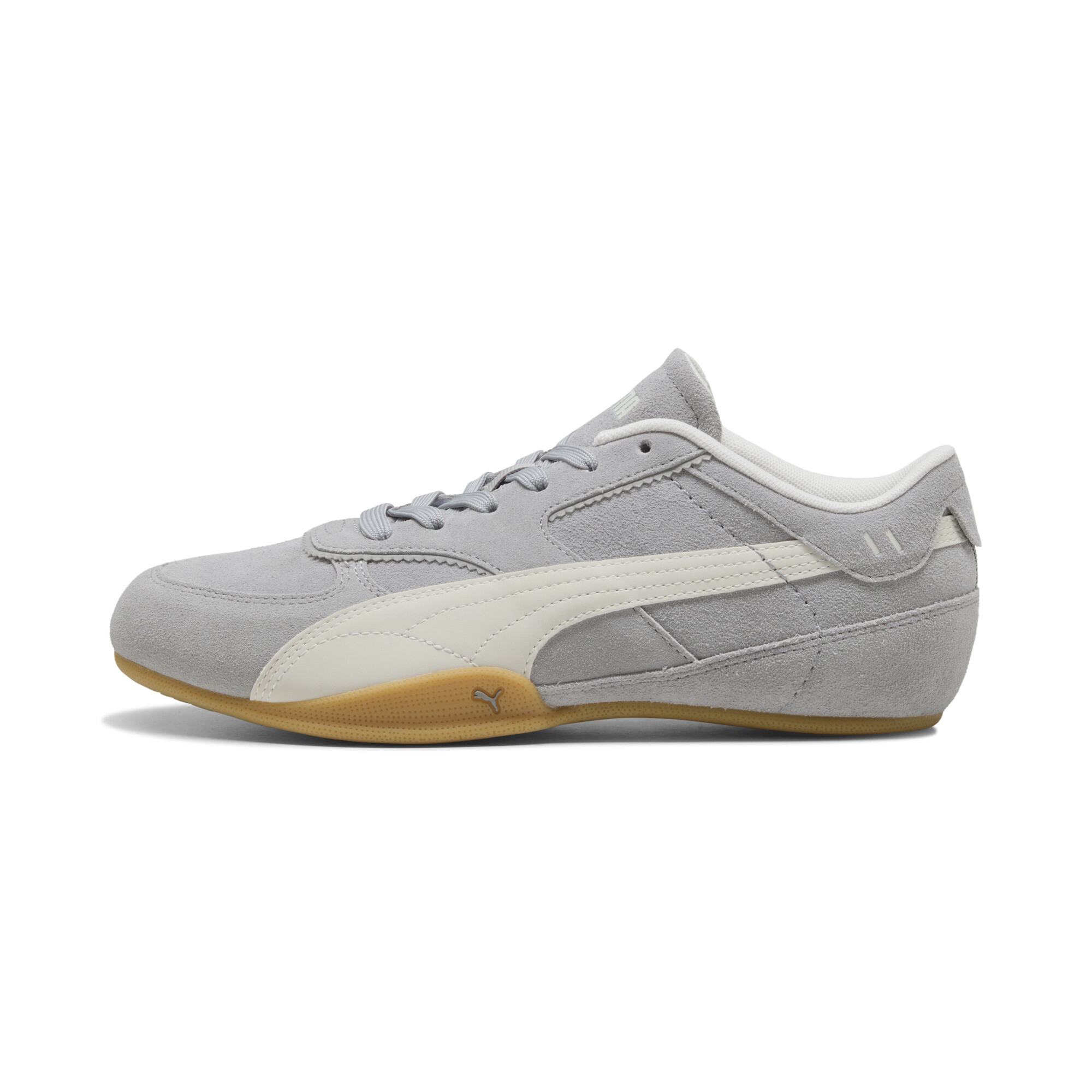 PUMA Bella Mina Suede Sneakers Damen, Schuhe, Grau, 35.5