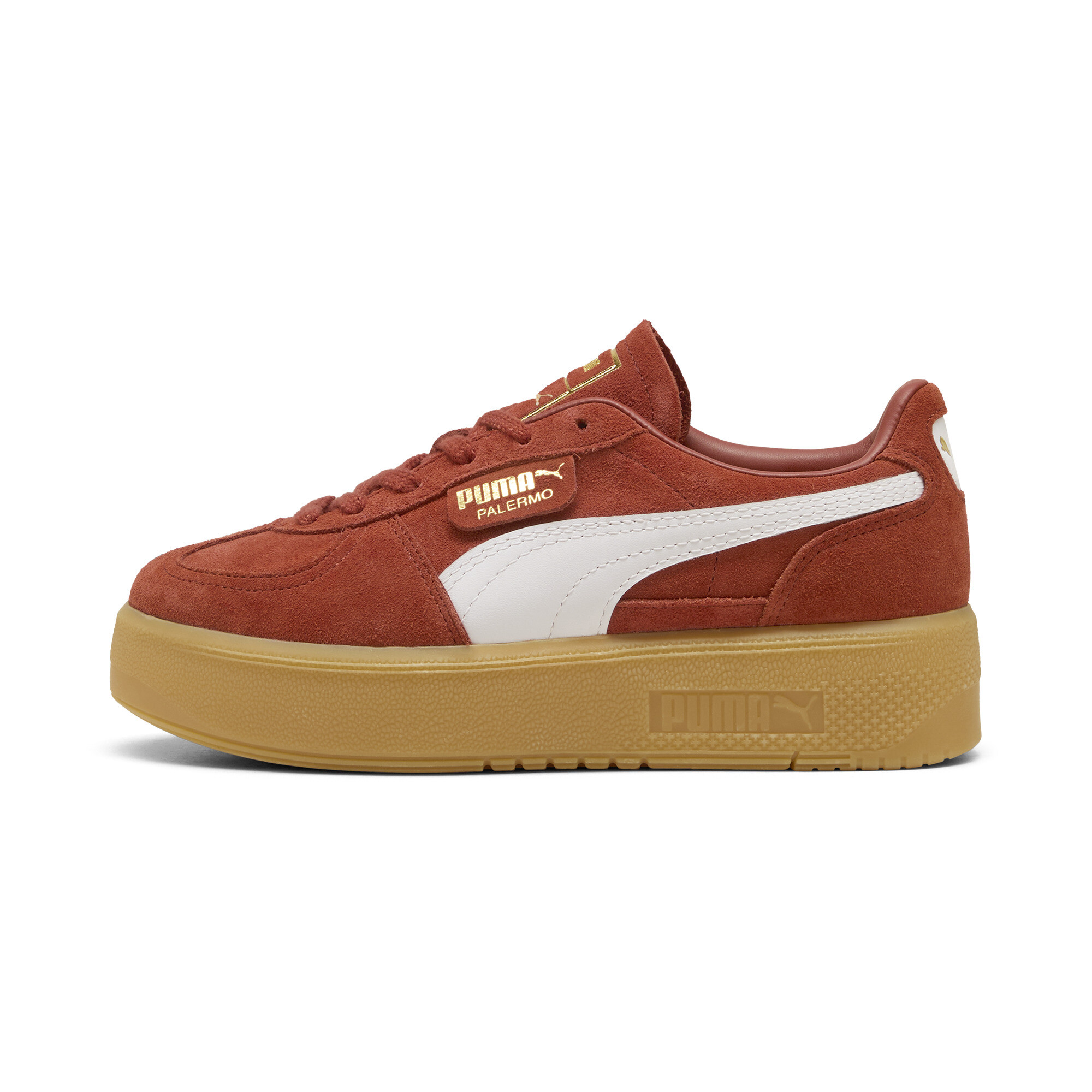 PUMA Palermo Elevata Sneakers Damen, Schuhe, Rot, 40