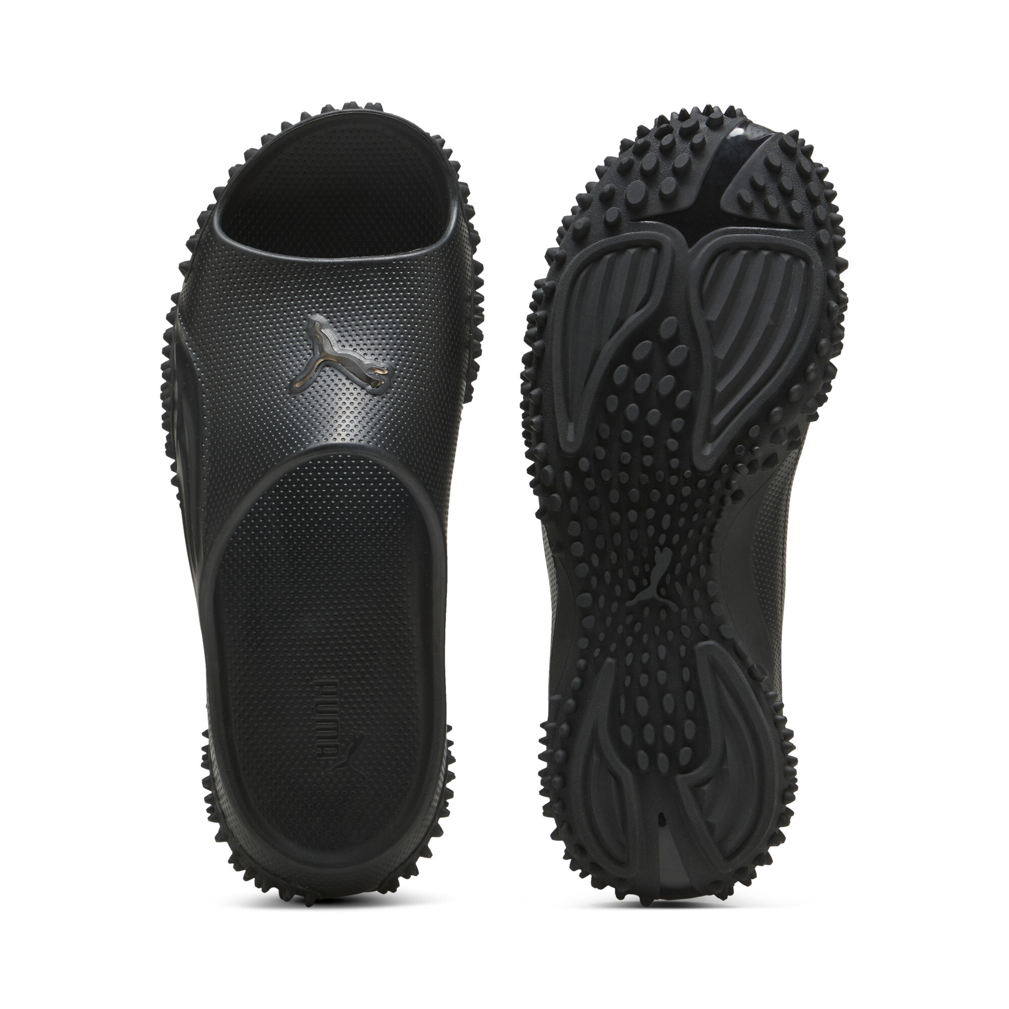PUMA Mostro Slide Sandalen Unisex, Schuhe, Schwarz, 40.5