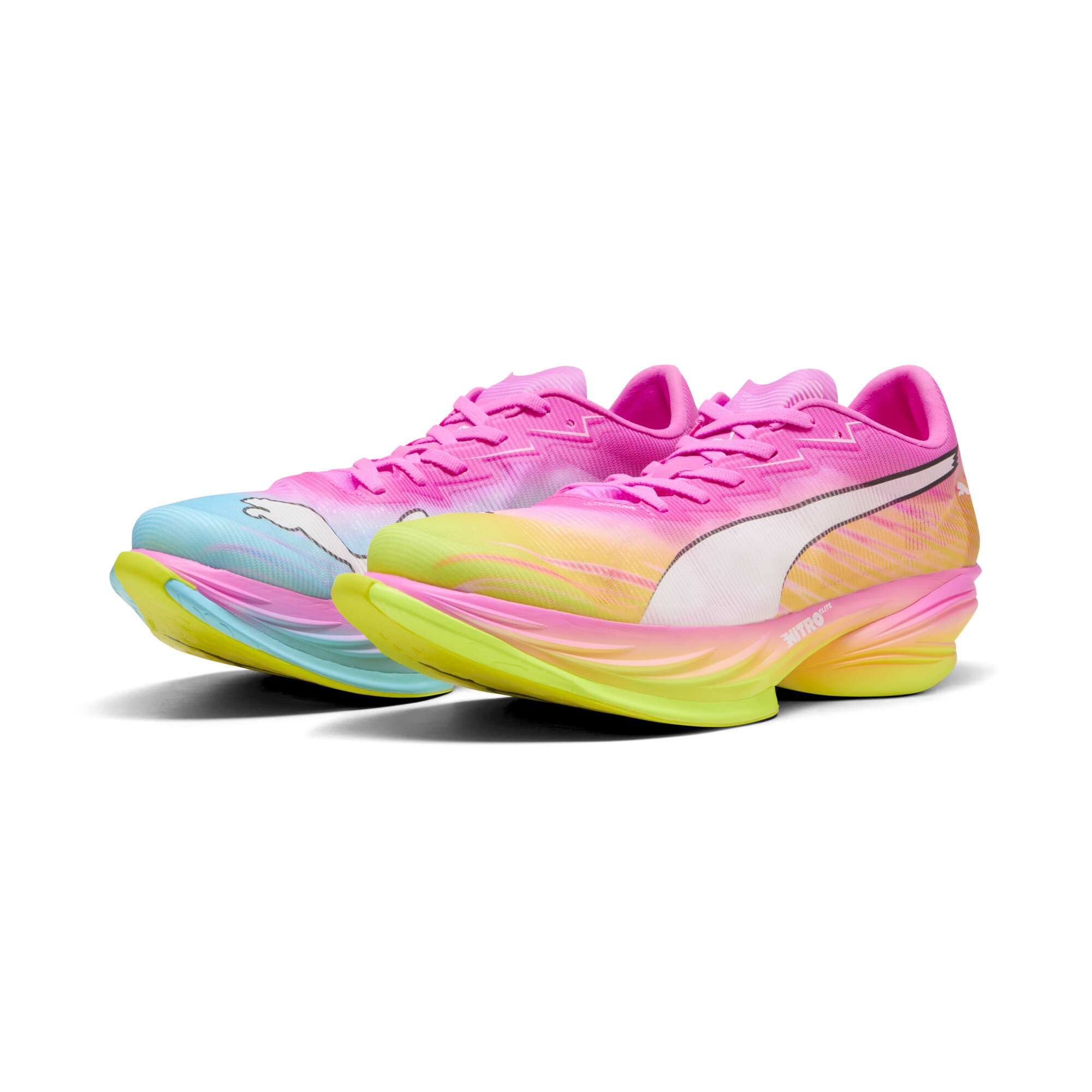 PUMA FAST-R NITRO™ Elite 3 Showtime Laufschuhe Herren, Schuhe, Rosa, 48.5