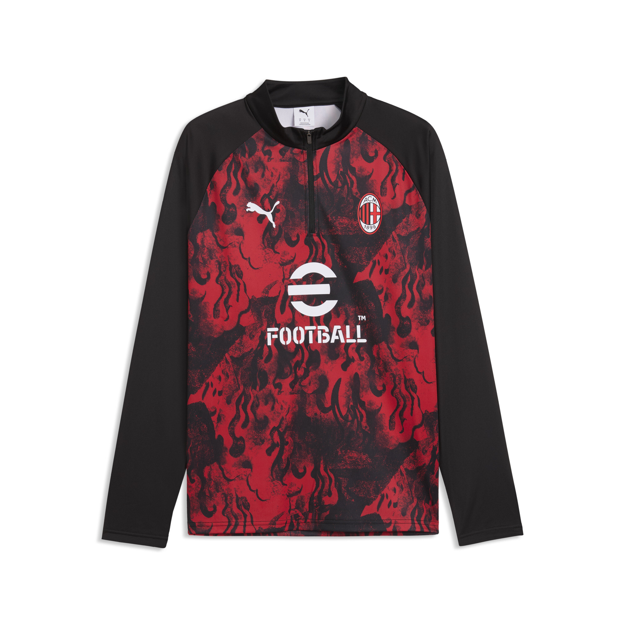 PUMA AC Milan Aufwärmoberteil Herren, Accessoires, Rot, S