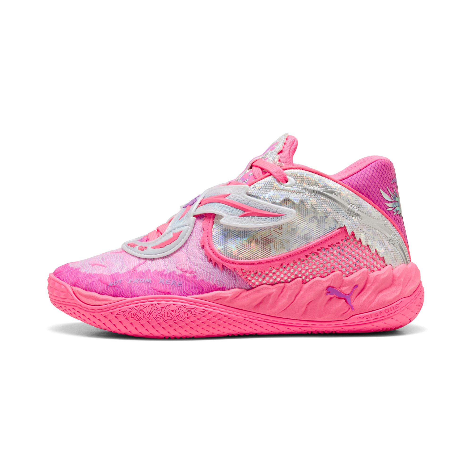 PUMA MB.05 World Tour Basketballschuhe Unisex, Schuhe, Rosa, 52