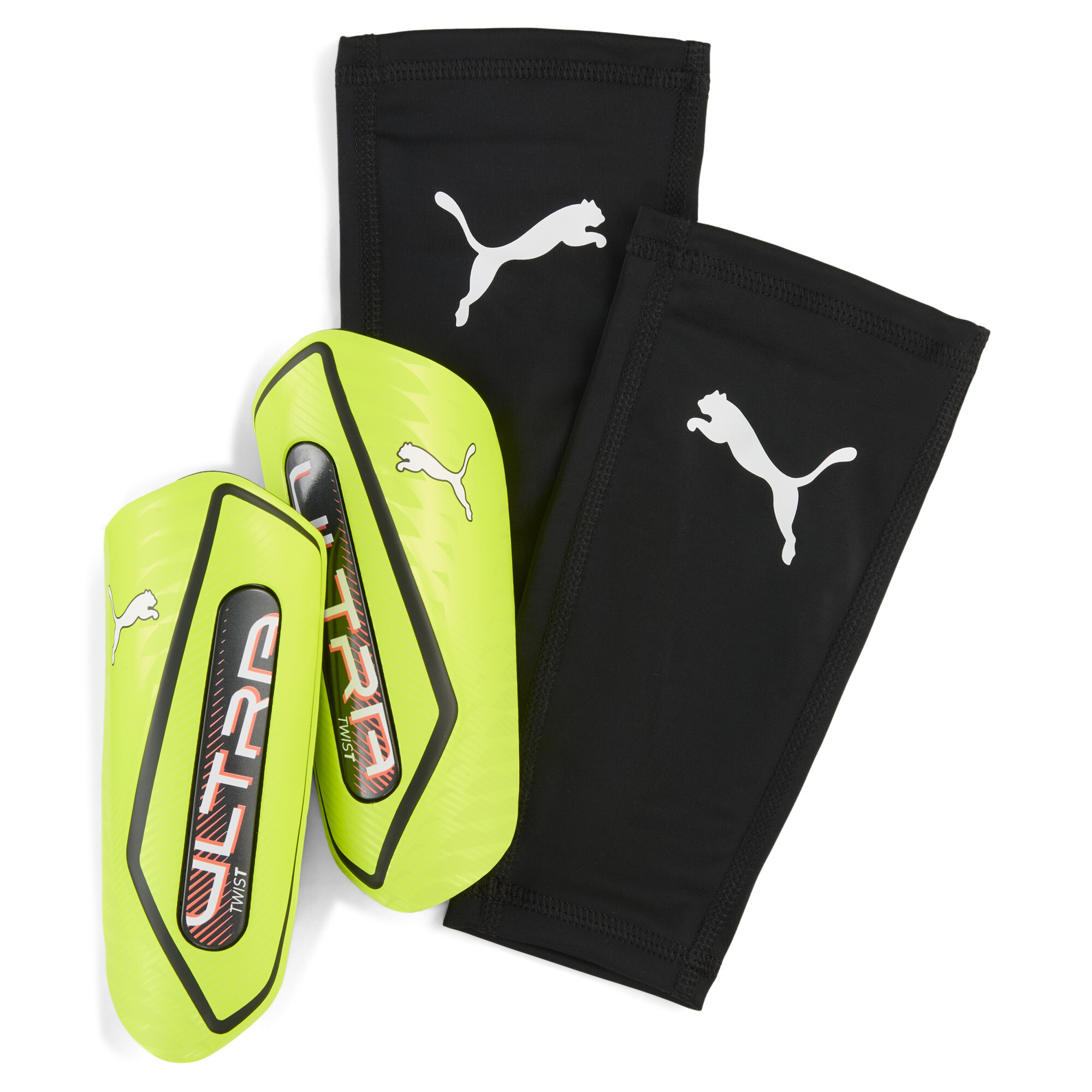 PUMA ULTRA Twist Fußball Schienbeinschoner, Accessoires, Gelb, S