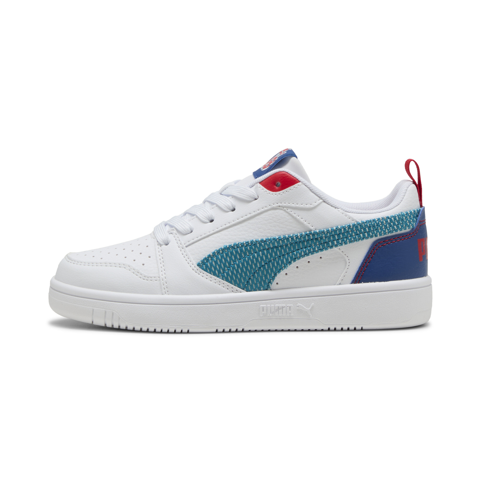 PUMA Rebound V6 Low Run Fun Sneakers Teenager, Schuhe, Weiß, 38