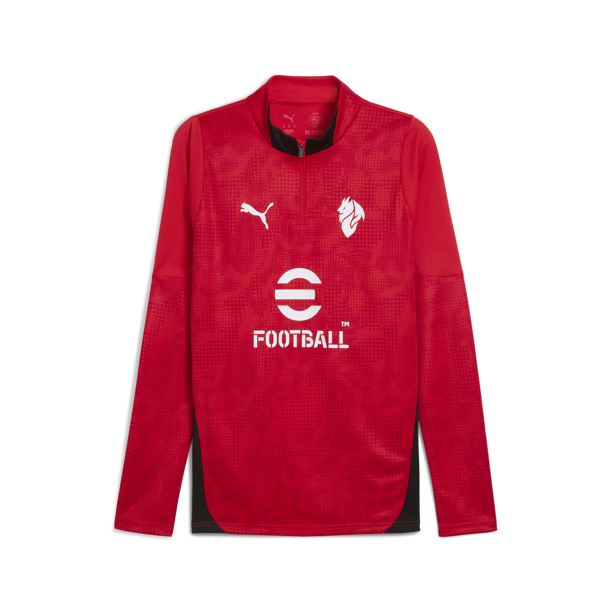 PUMA AC Milan 25/26 Trainingstop Herren, Accessoires, Rot, XS