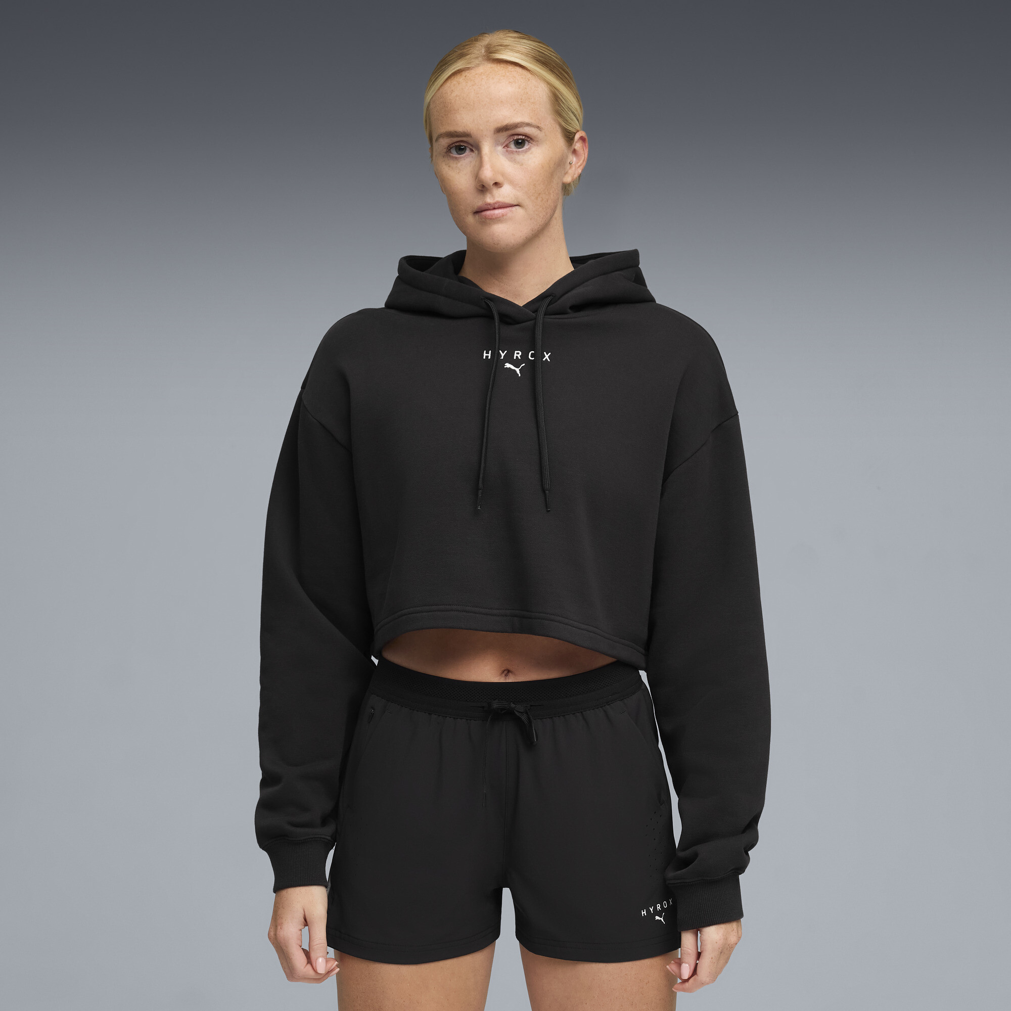 PUMA x HYROX Heavyweight Hoodie Damen, Kleidung, Schwarz, XXL