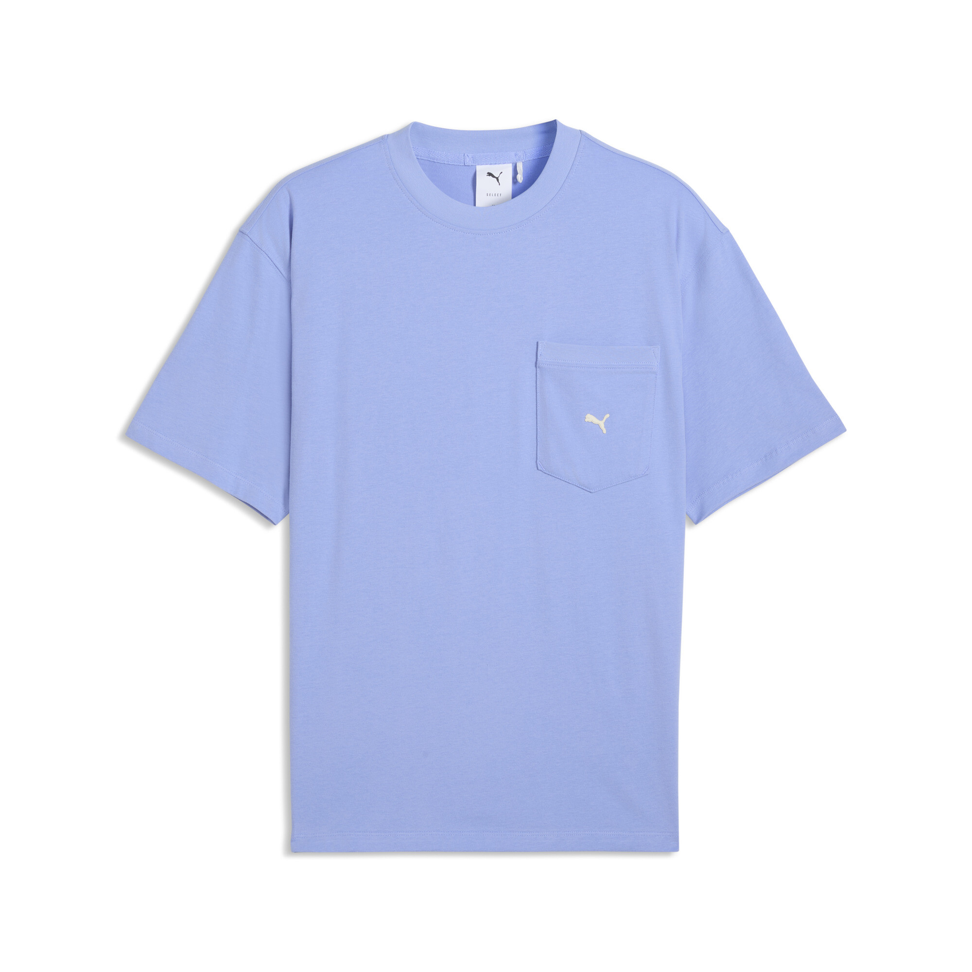 PUMA Select Essentials Pocket T-Shirt Herren, Accessoires, Lila, XXL