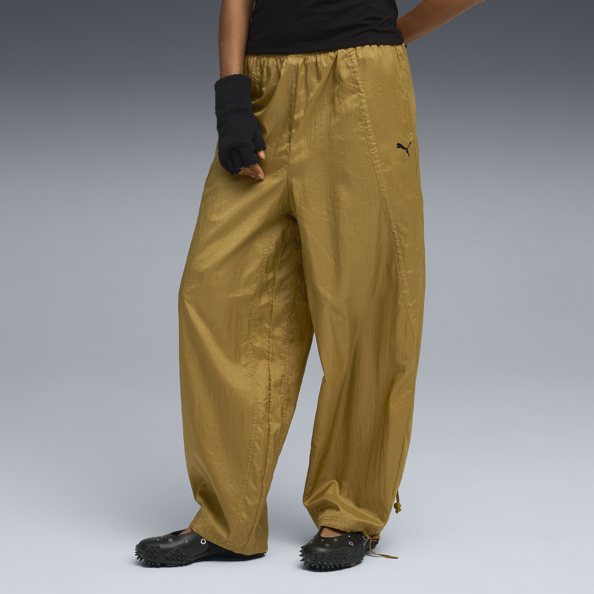 PUMA DARE TO Gewebte Hose Damen, Accessoires, Braun, S