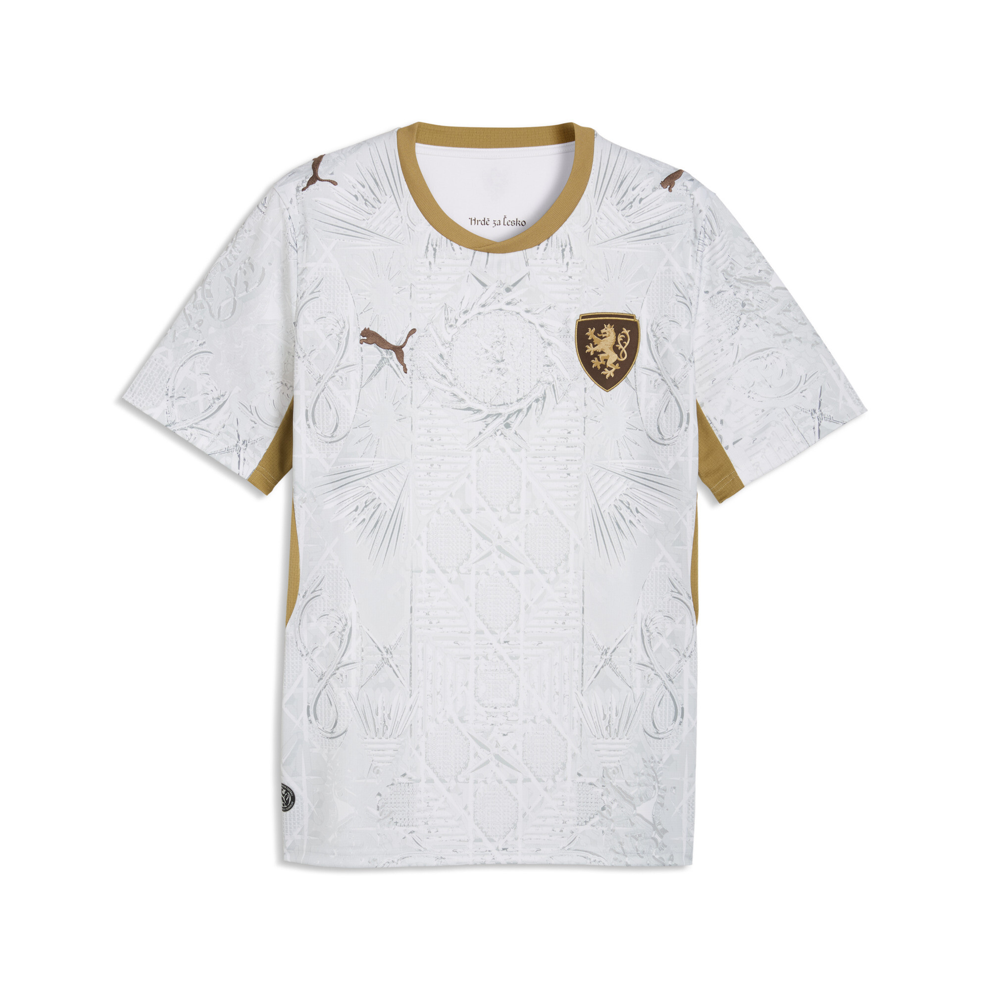 PUMA Tschechien 2026 Auswärtstrikot Herren, Accessoires, Weiß, M