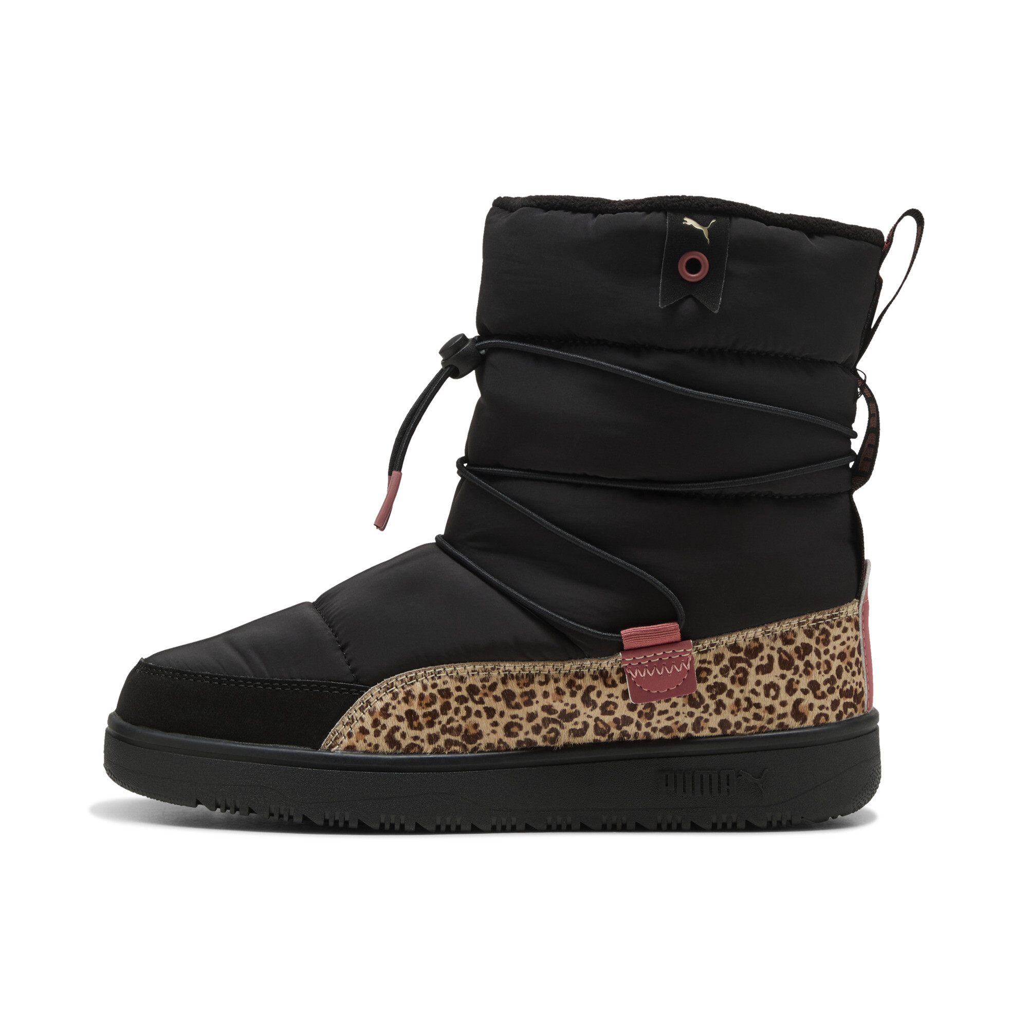 PUMA Snowbae Animal Flair Stiefel Damen, Schuhe, Schwarz, 40