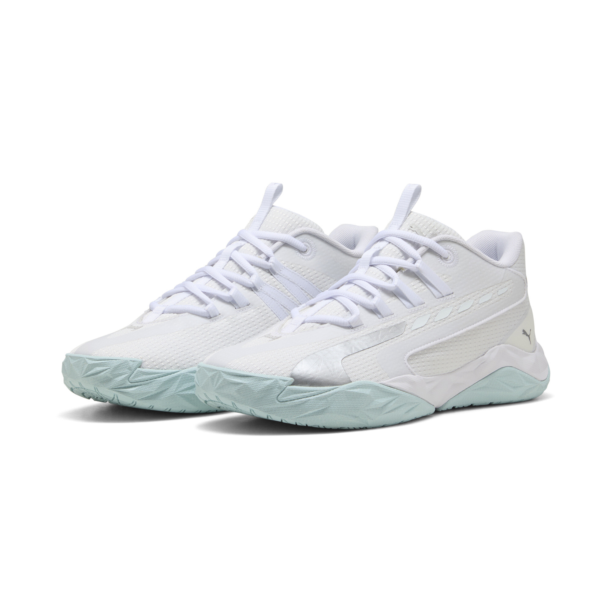 PUMA Dagger 2 Mid Basketballschuhe Unisex, Accessoires, Weiß, 47