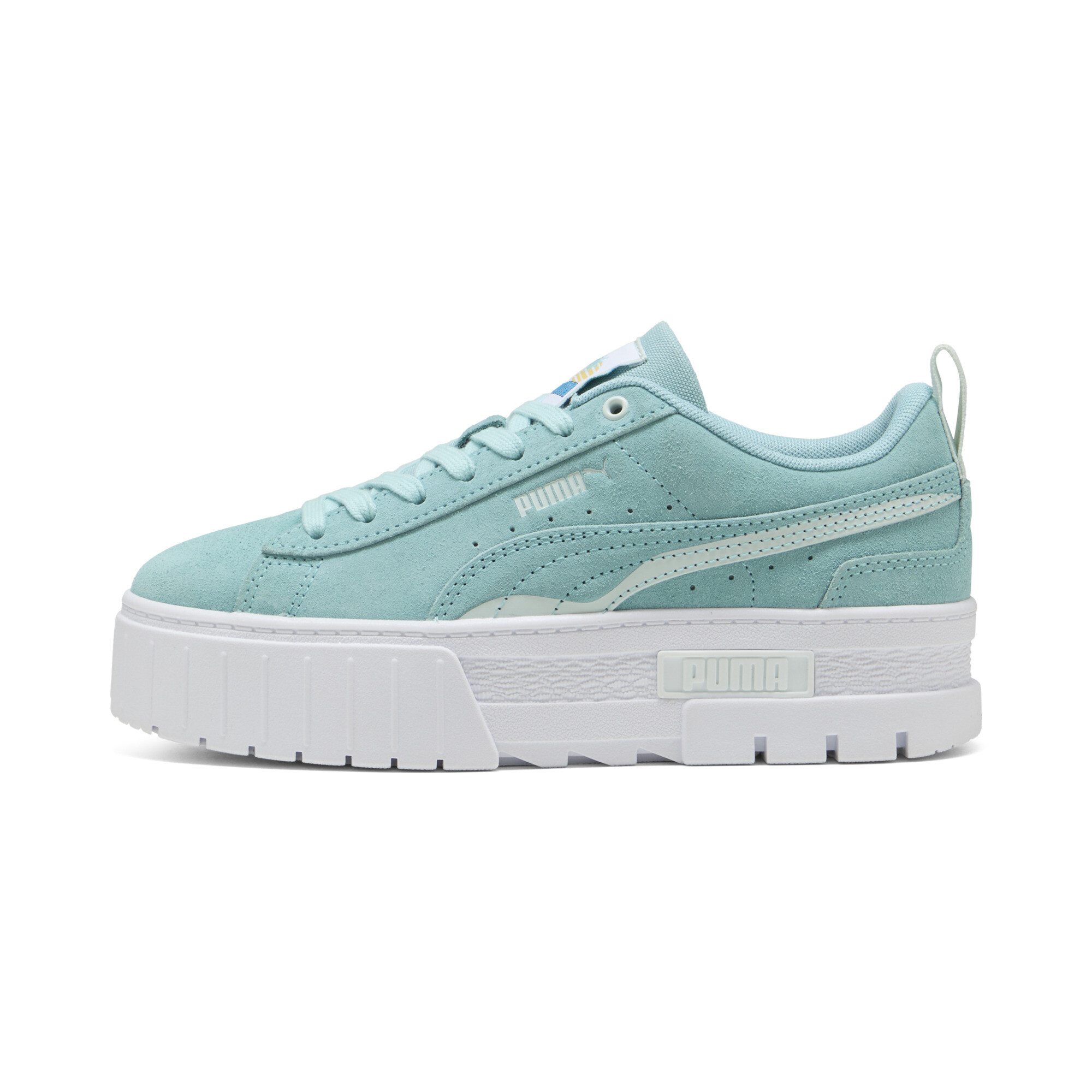 PUMA Mayze Sunbathers Sneakers Damen, Schuhe, Blau, 40.5