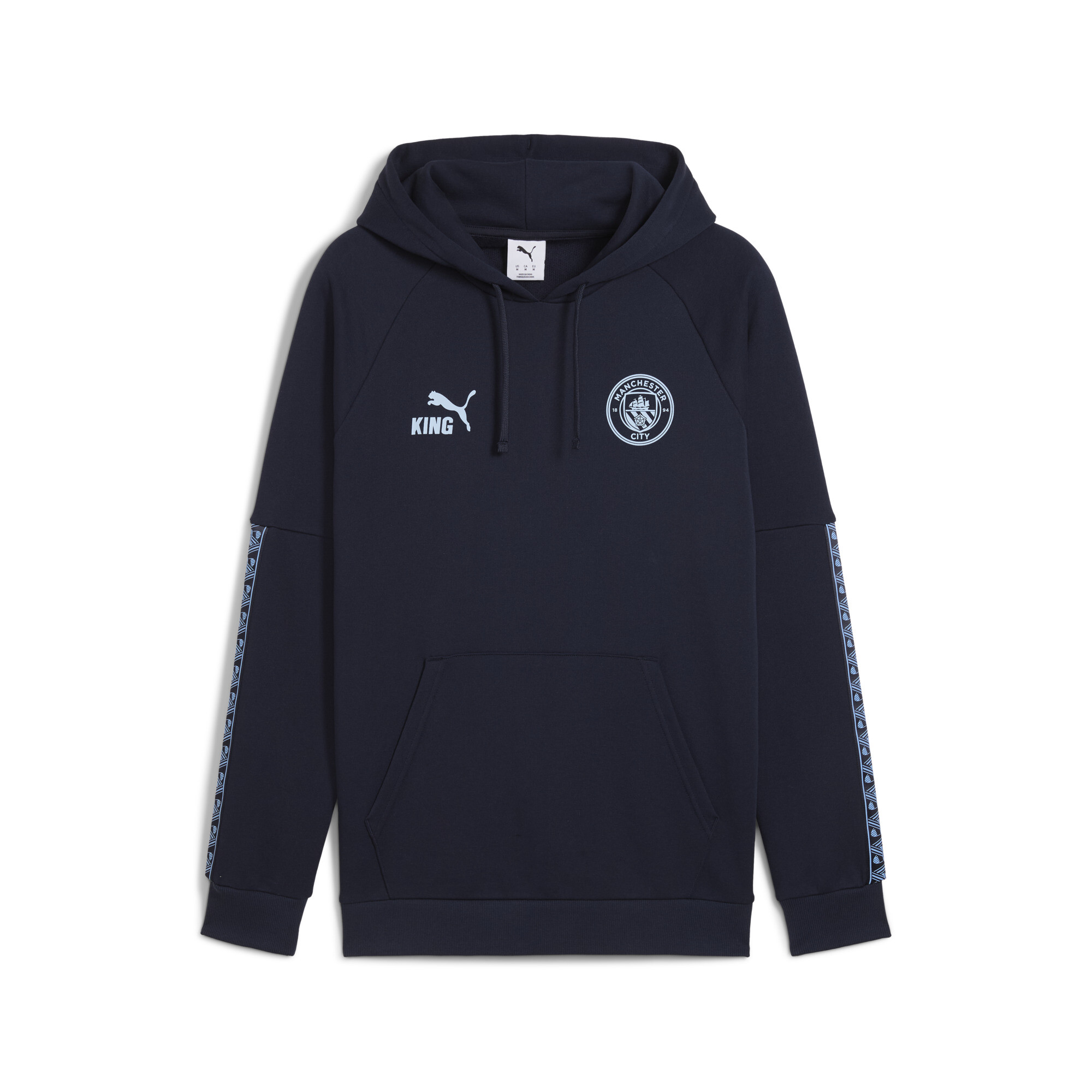 PUMA Manchester City KING Hoodie Herren, Accessoires, Blau, XS