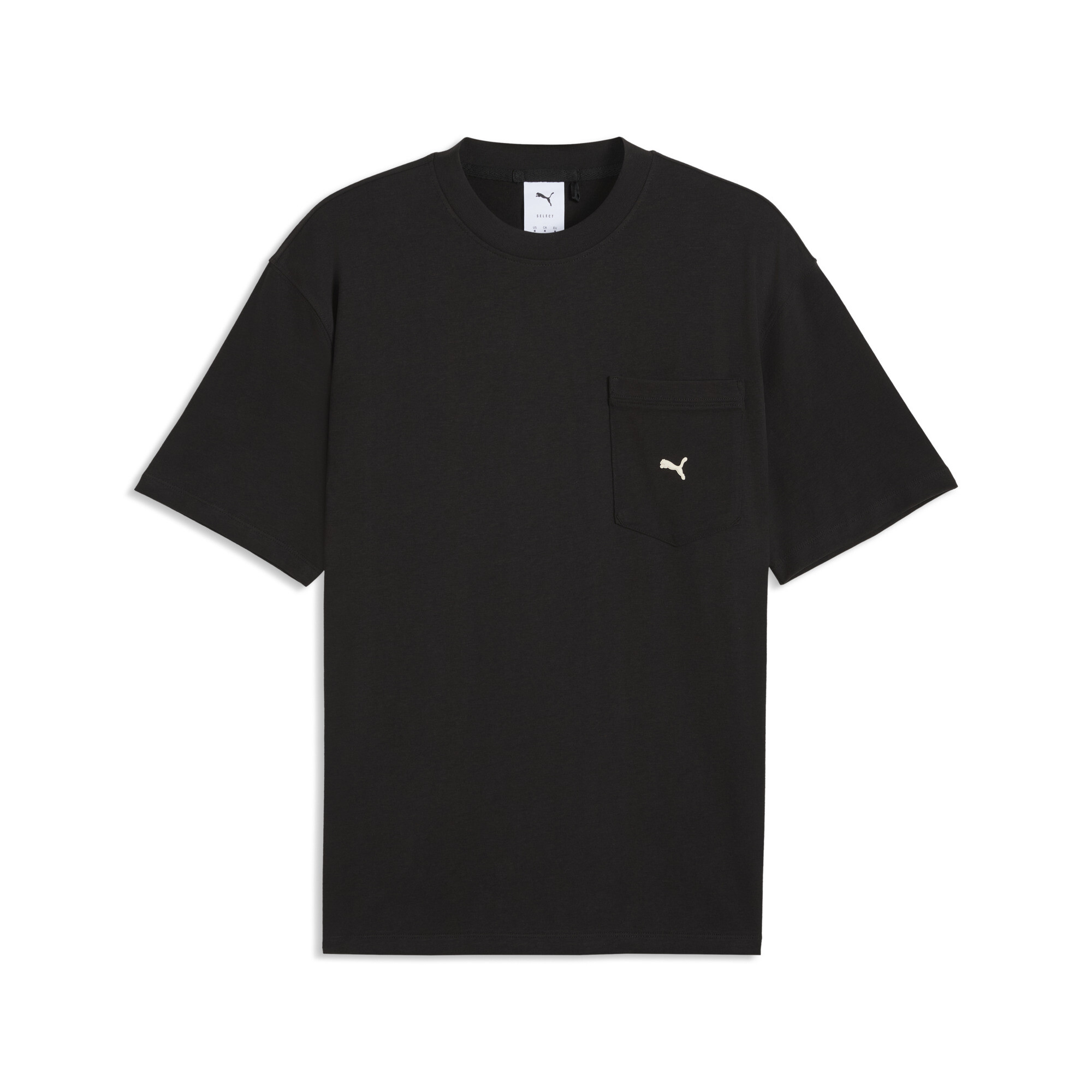 PUMA Select Essentials Pocket T-Shirt Herren, Accessoires, Schwarz, XXL