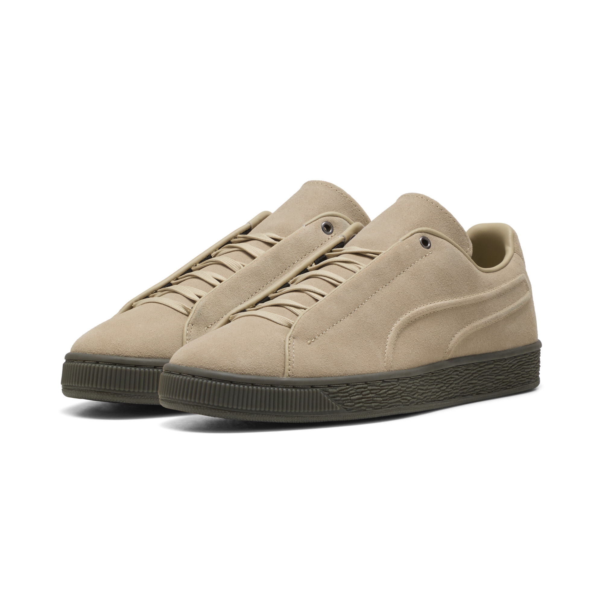 PUMA Daunen-Puffermantel mit Kapuze Damen, Kleidung, Schwarz, L