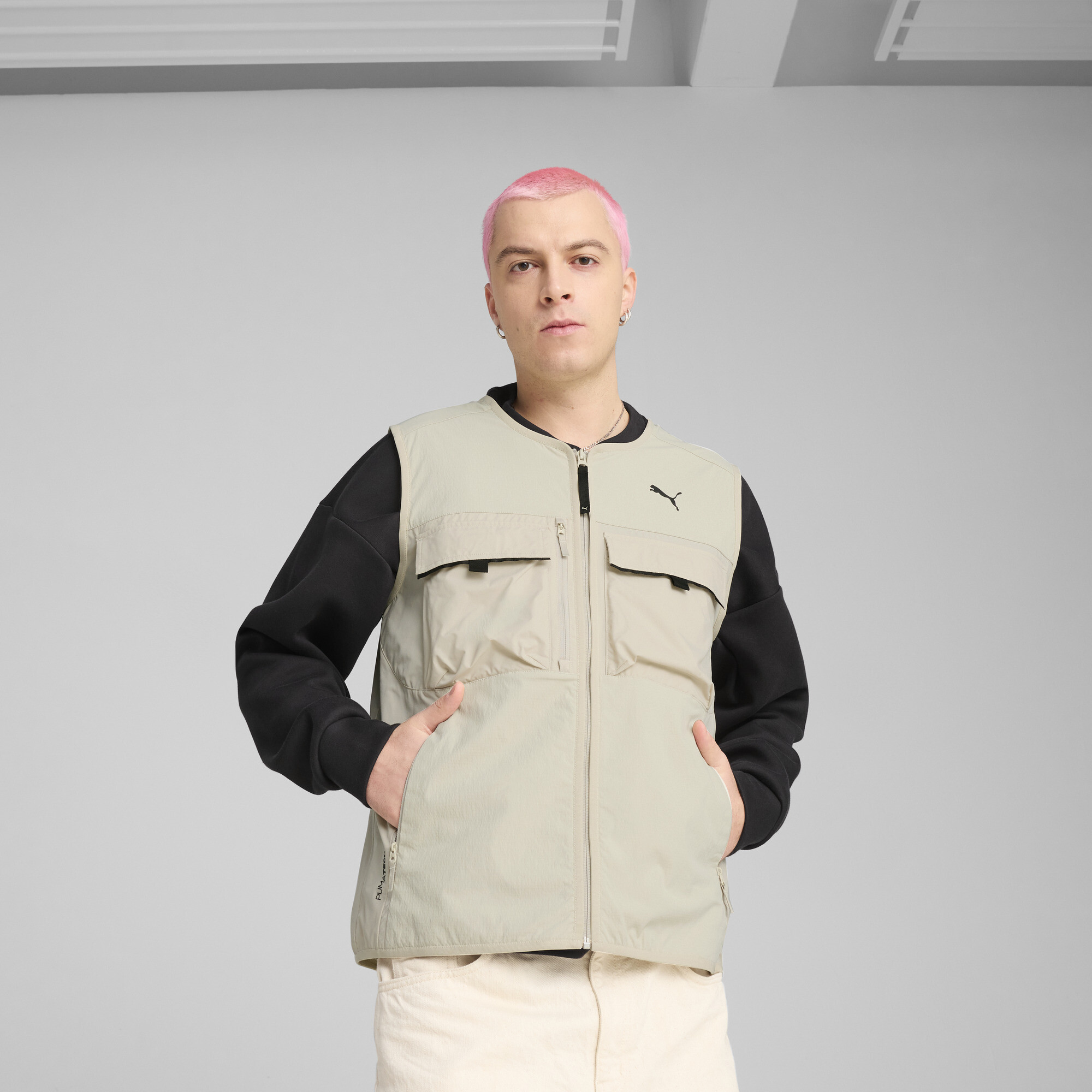 PUMATECH Cargoweste Herren, Kleidung, , L