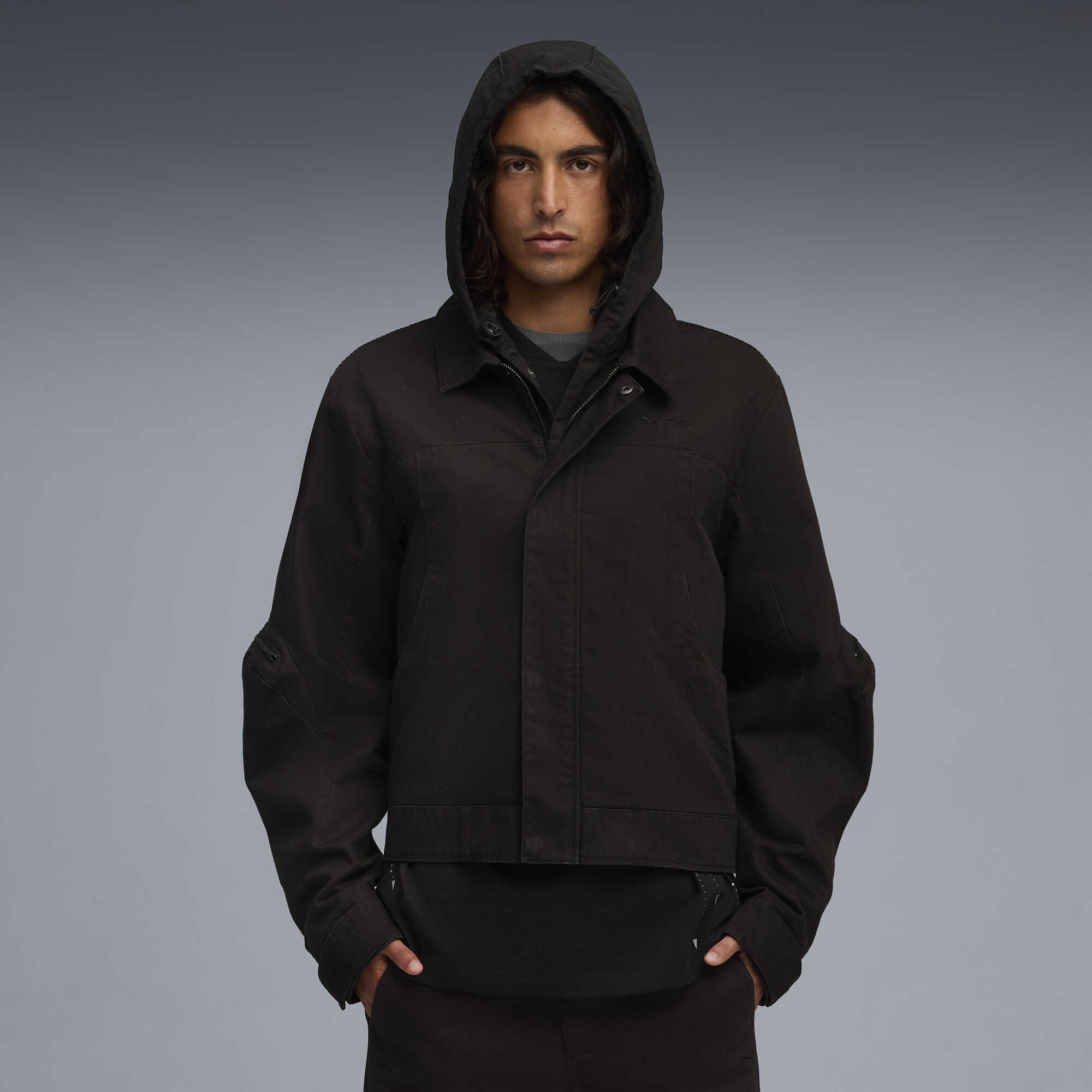 PUMA x SAN SAN GEAR Jacke Herren, Kleidung, Schwarz, XL