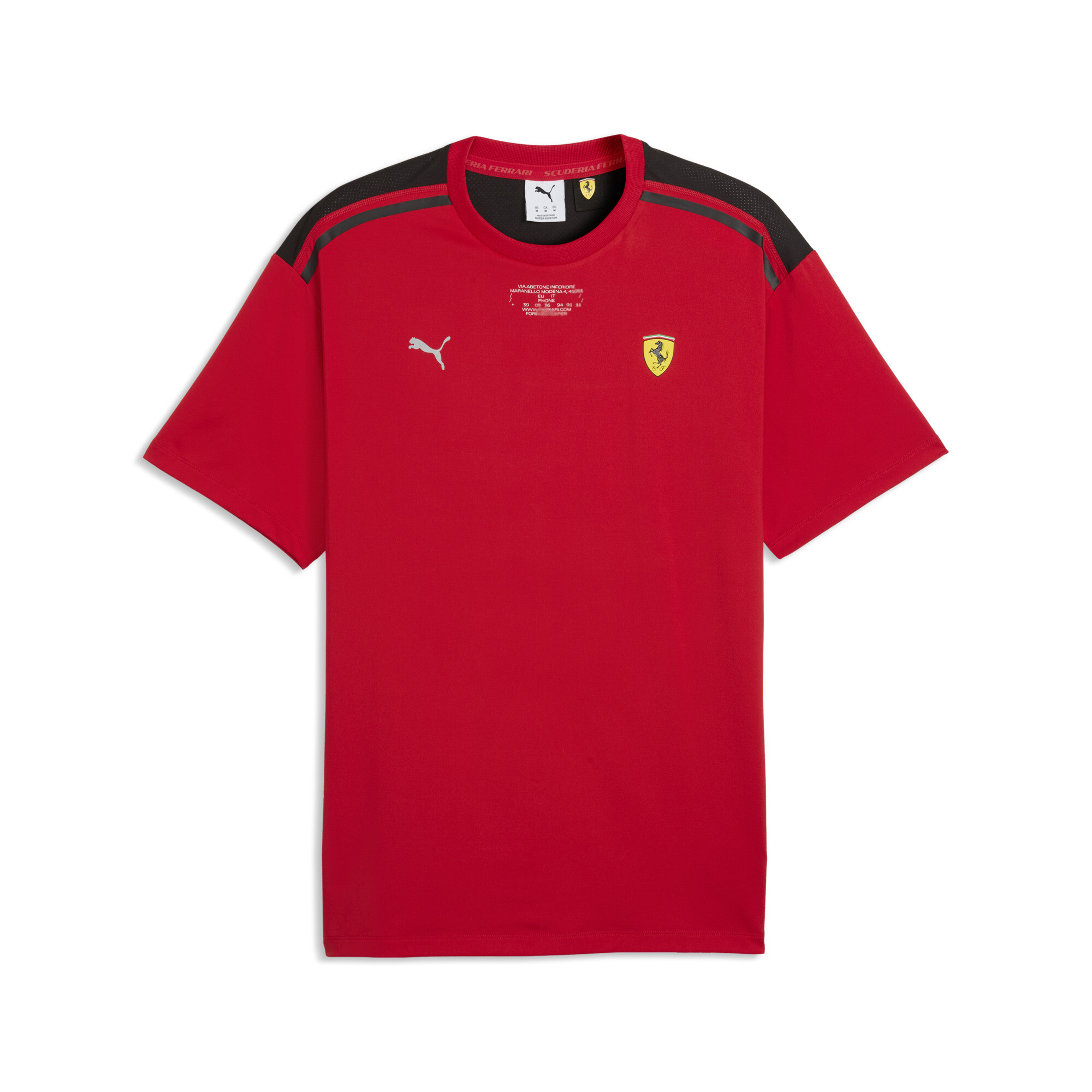 PUMA Scuderia Ferrari CLOUDSPUN T-Shirt Herren, Accessoires, Rot, XL