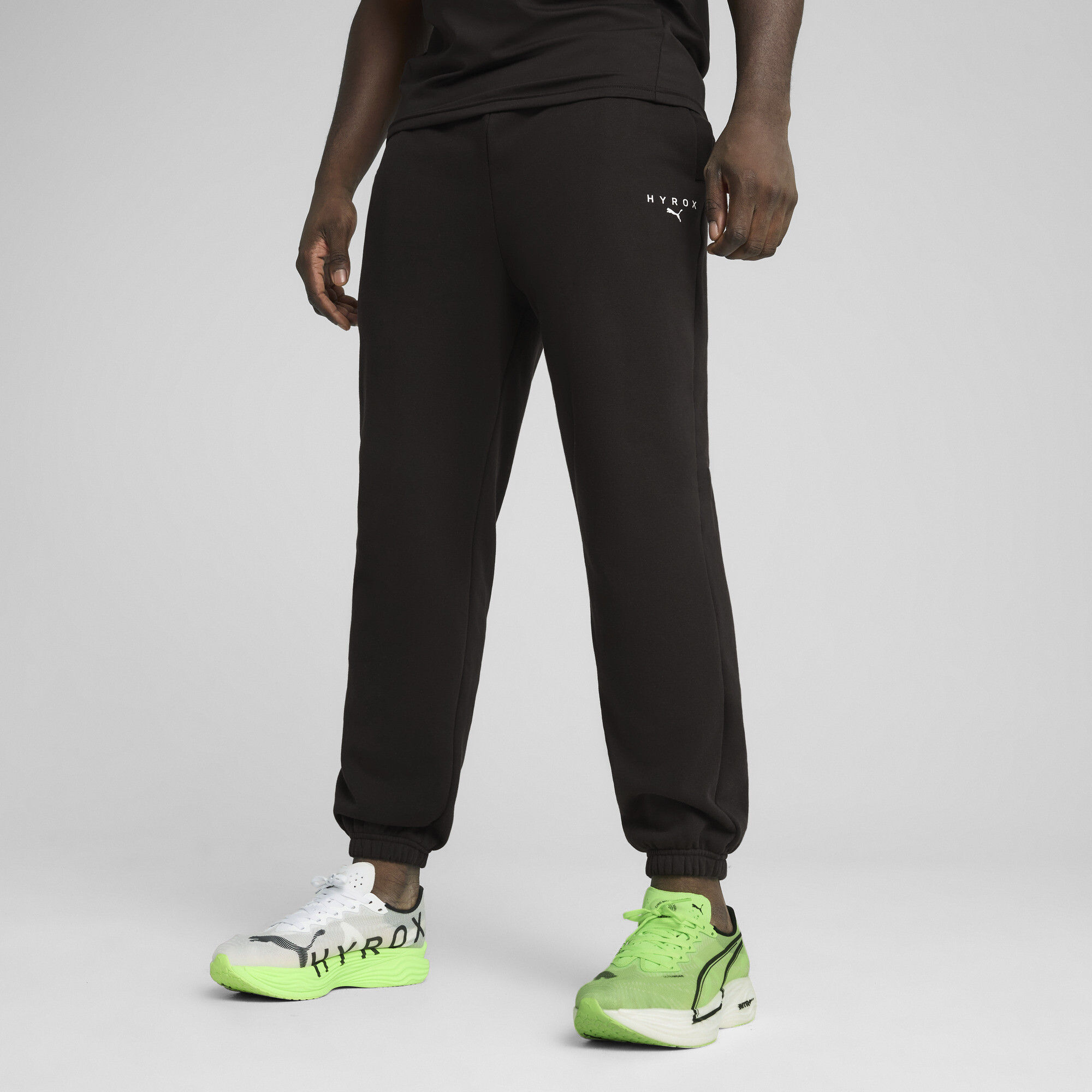 PUMA x HYROX Fleece-Jogginghose Herren, Kleidung, Schwarz, XS