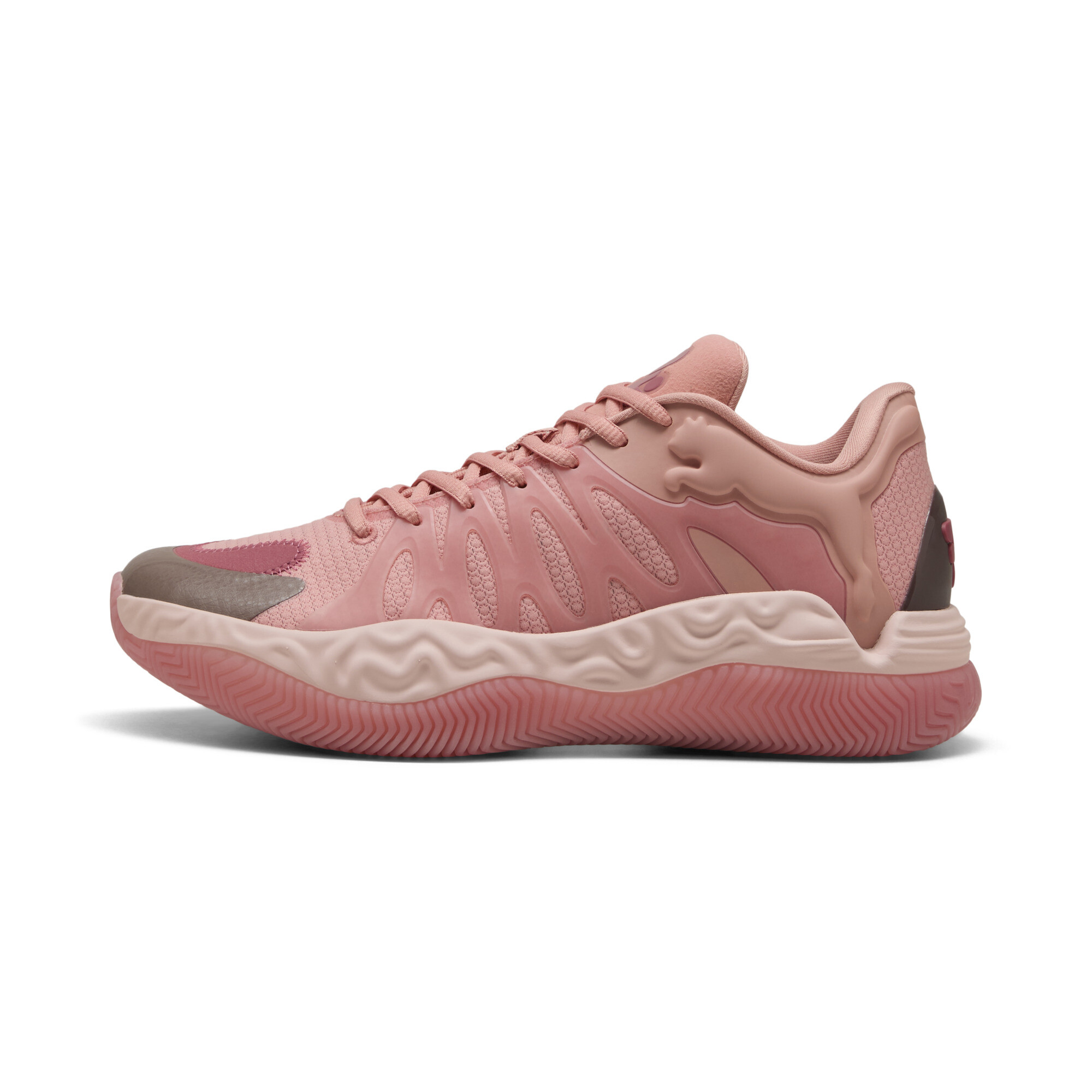 PUMA HALI 1 Basketballschuhe Unisex, Schuhe, Rosa, 40
