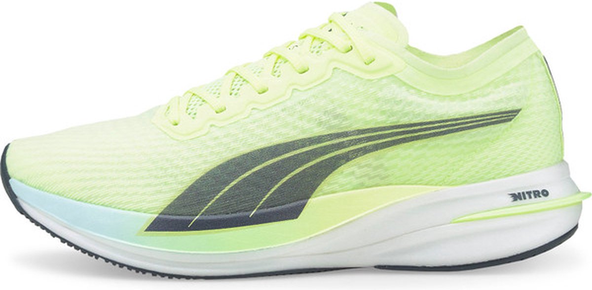 PUMA Deviate Nitro Herren Laufschuhe, Schuhe, Gelb, 42.5