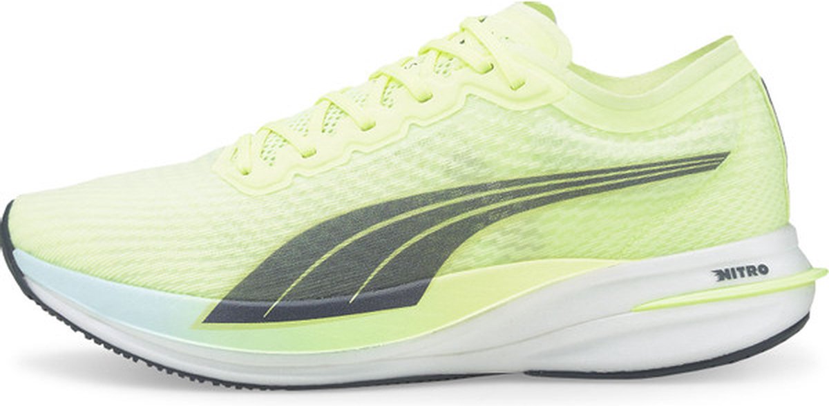 PUMA Deviate Nitro Herren Laufschuhe, Schuhe, Gelb, 43