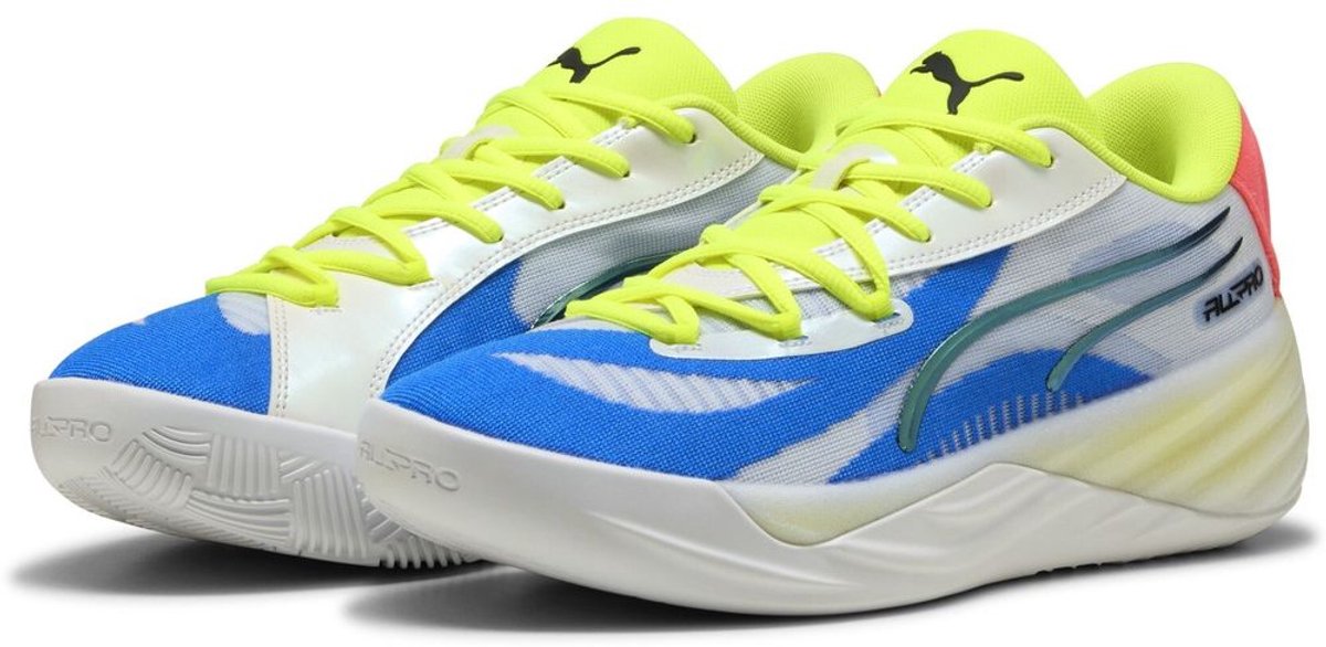 PUMA All-Pro NITRO™ Basketballschuhe Unisex, Schuhe, Weiß, 49.5