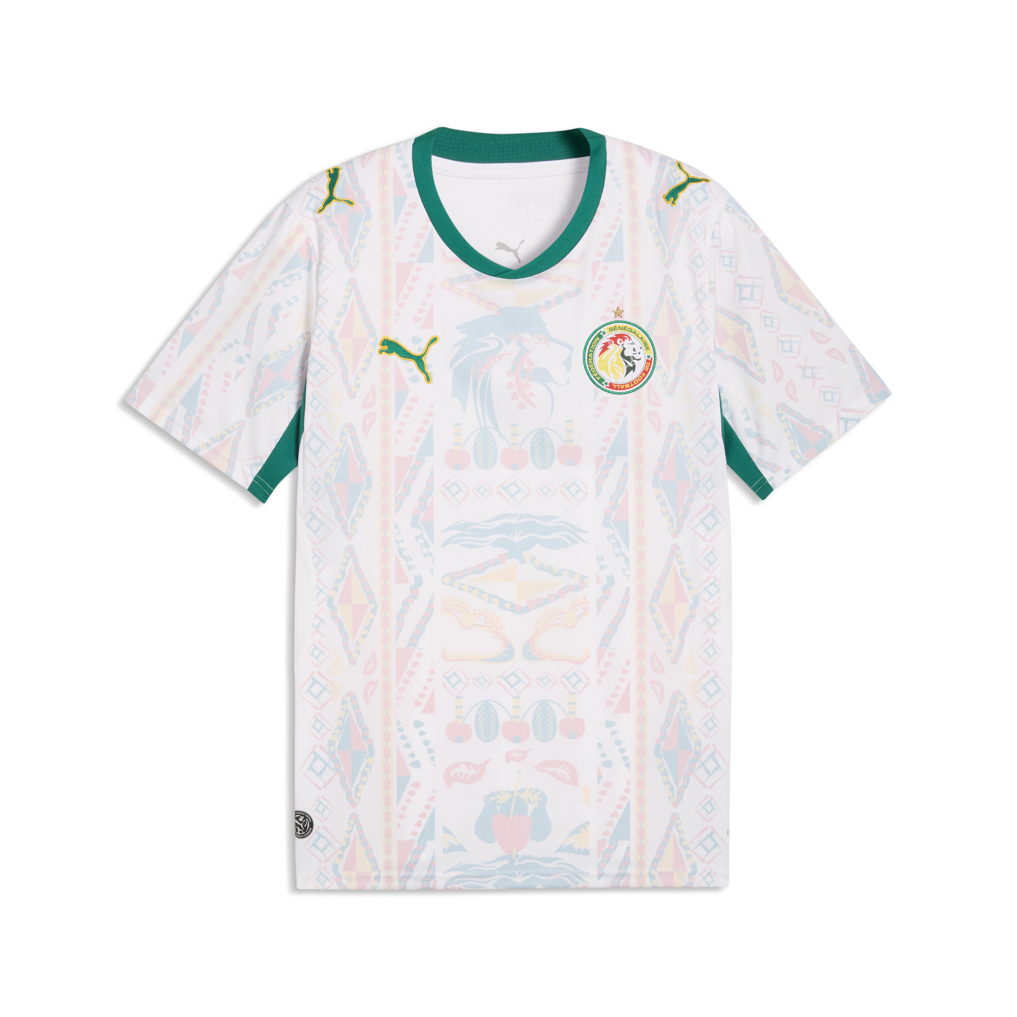 PUMA Senegal 2026 Heimtrikot Herren, Accessoires, Weiß, XL