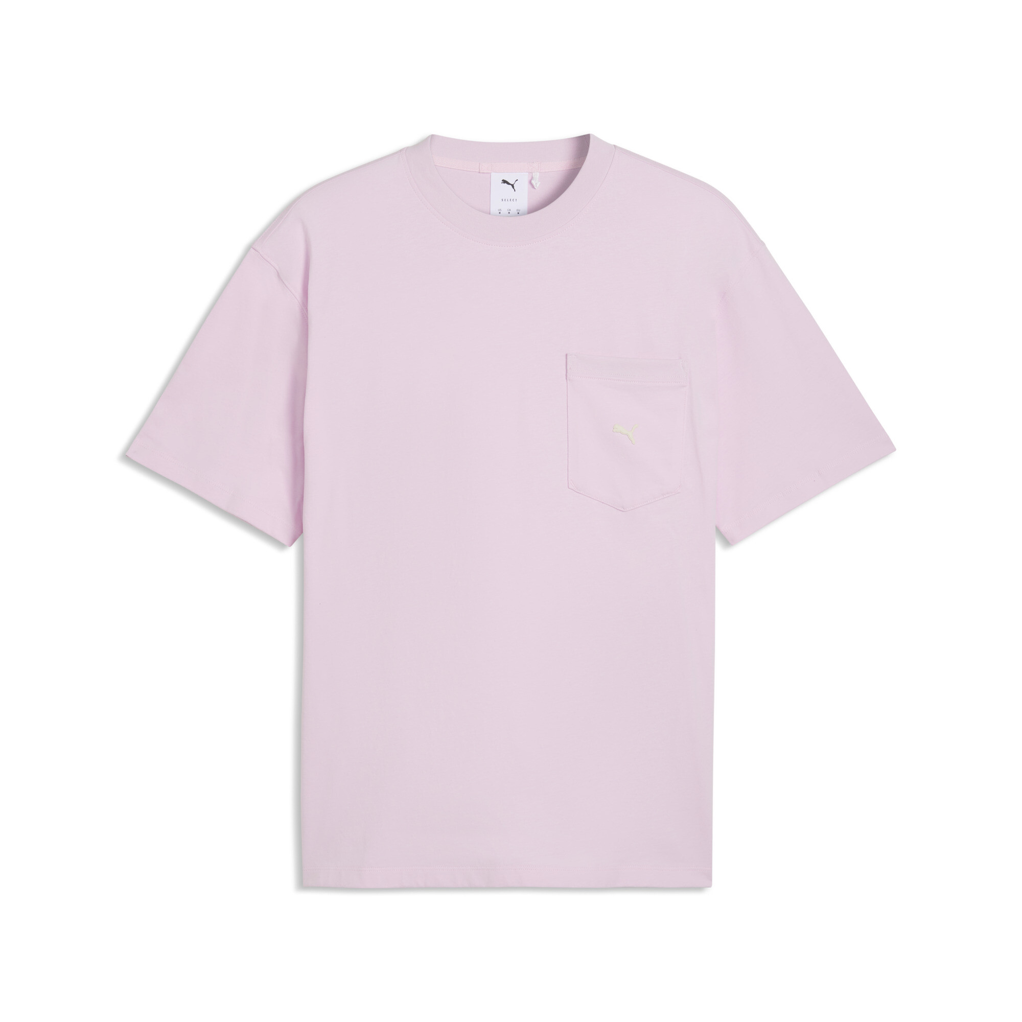 PUMA Select Essentials Pocket T-Shirt Herren, Accessoires, Rosa, M