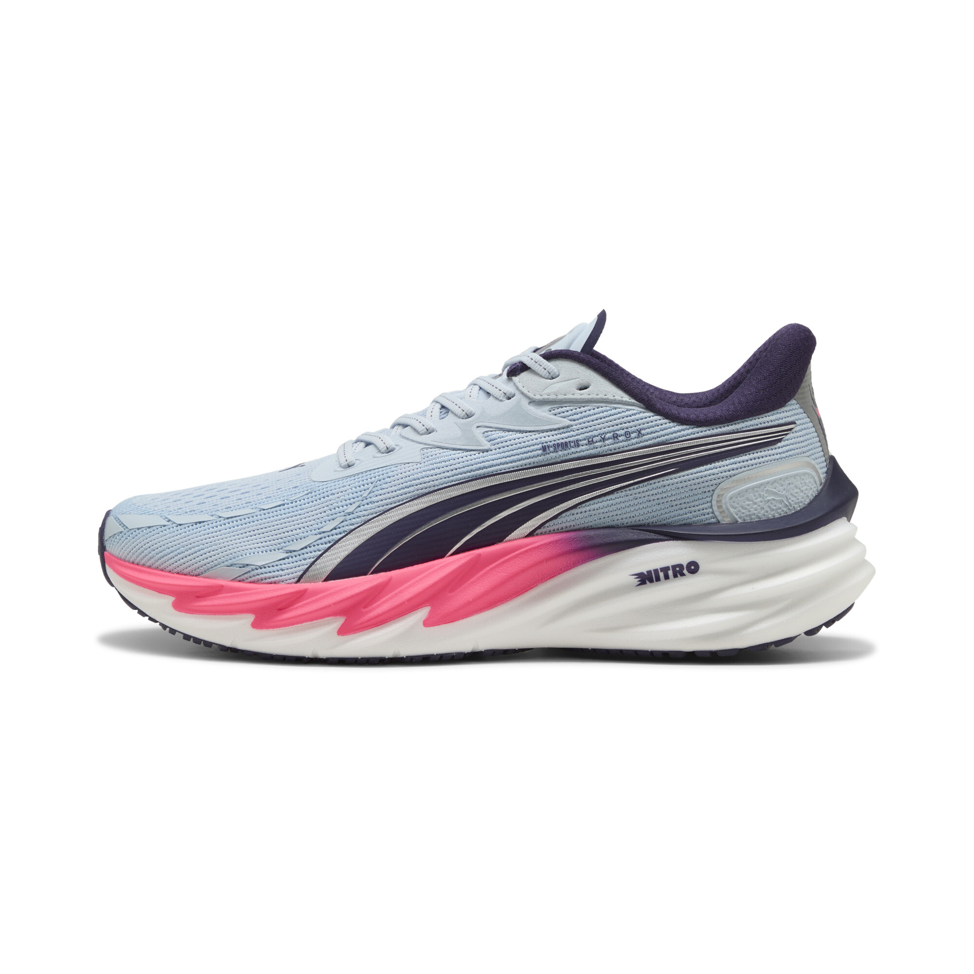 PUMA x HYROX Velocity NITRO™ 4 Laufschuhe Herren, Accessoires, Grau, 40.5
