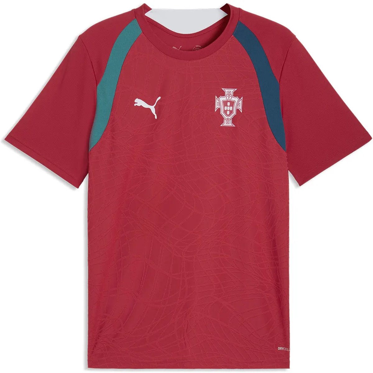 PUMA Portugal Slim Trainingstrikot Herren, Accessoires, Rot, M
