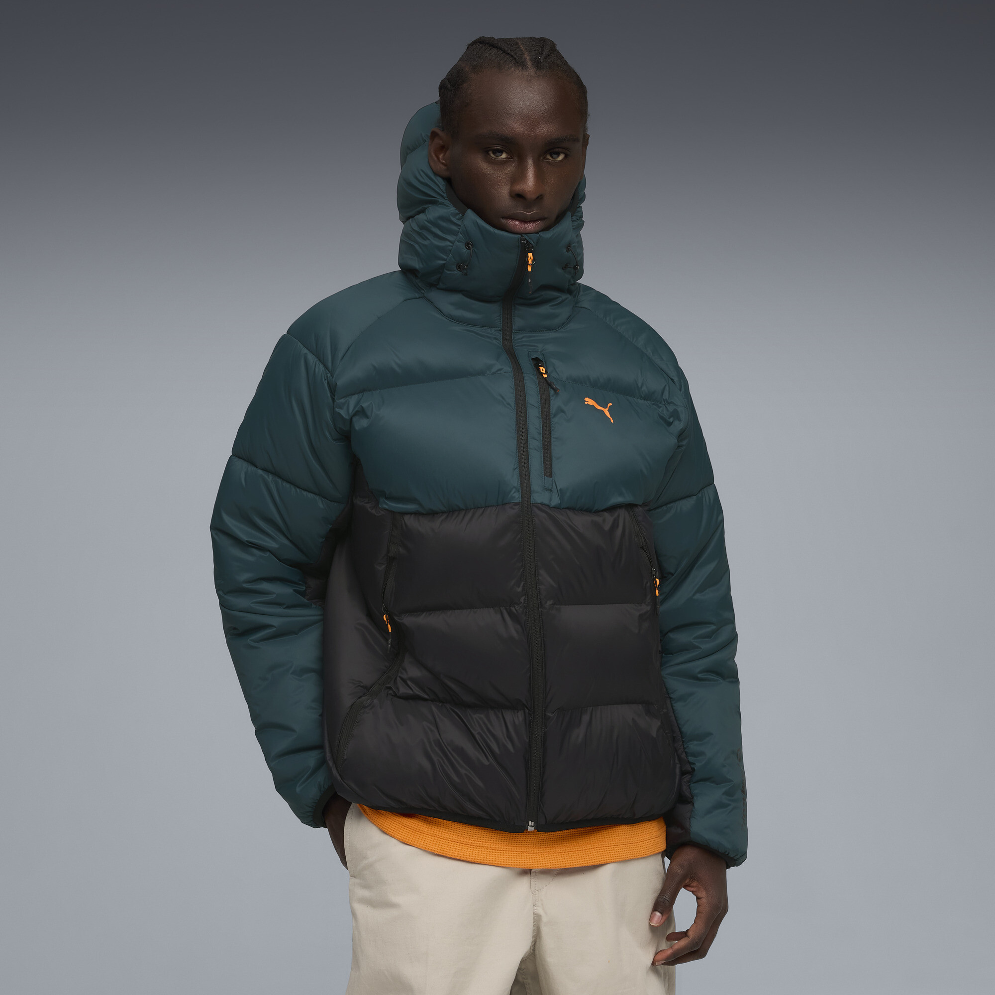 PUMATECH PrimaLoft® Pufferjacke Herren, Kleidung, Grün, XS
