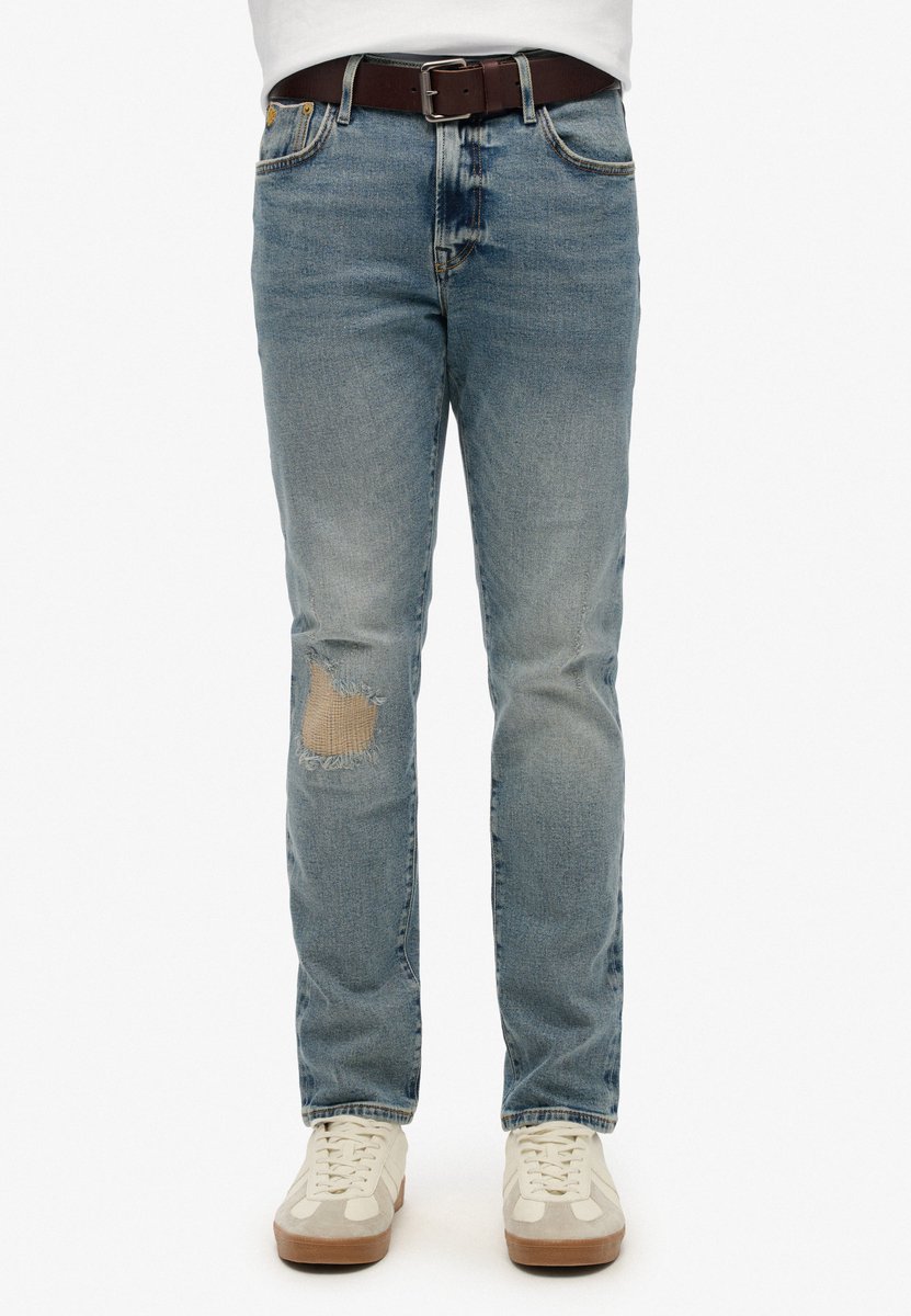 Superdry Herren The Merchant Store - Slim-jeans aus Bio-material Blue - Größe: 32/32