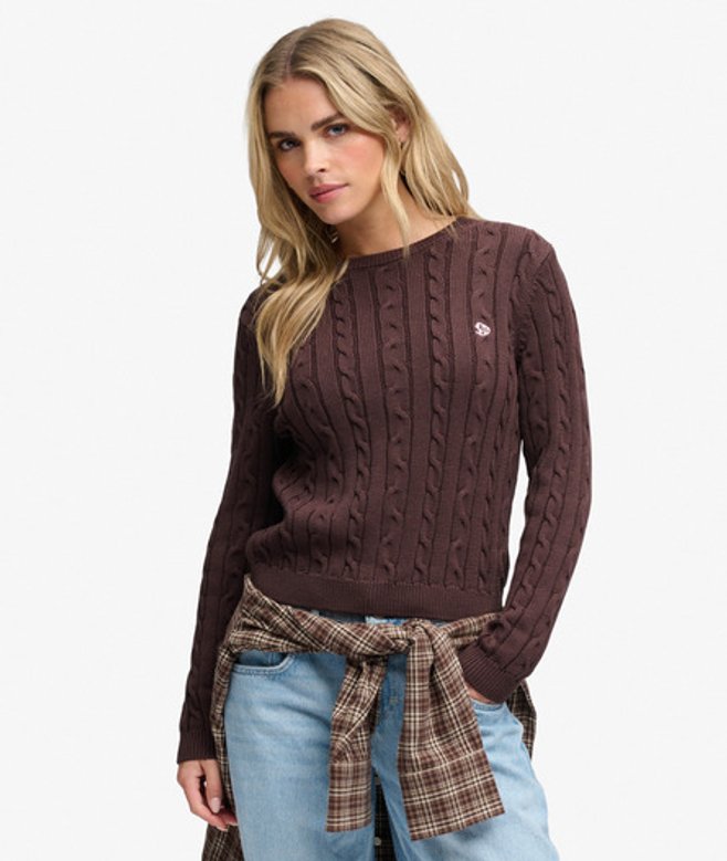 Superdry Damen Baumwolle Gesticktes Logo Studios Relaxed Kapuzenpullover, Hellgrün - Größe: 42