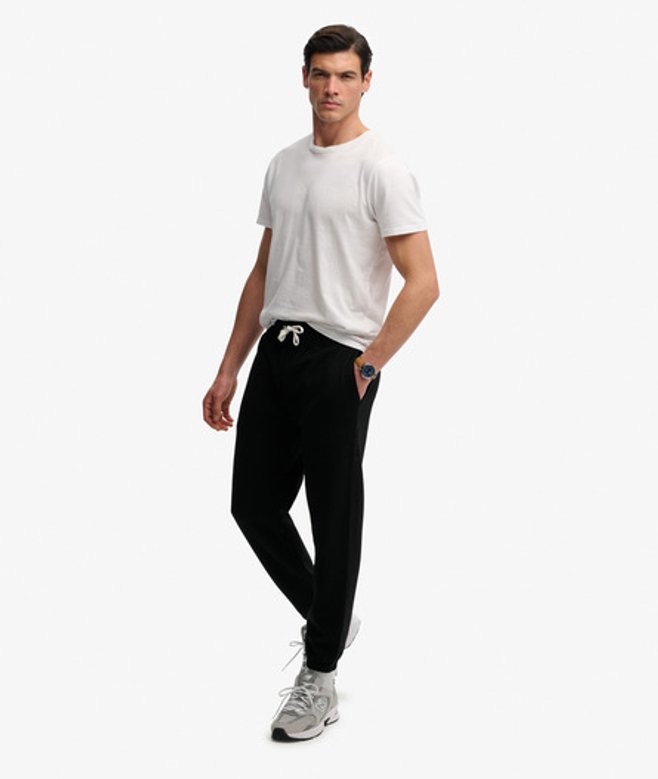 Superdry Herren Essential Logo Classic Joggers Black - Größe: M