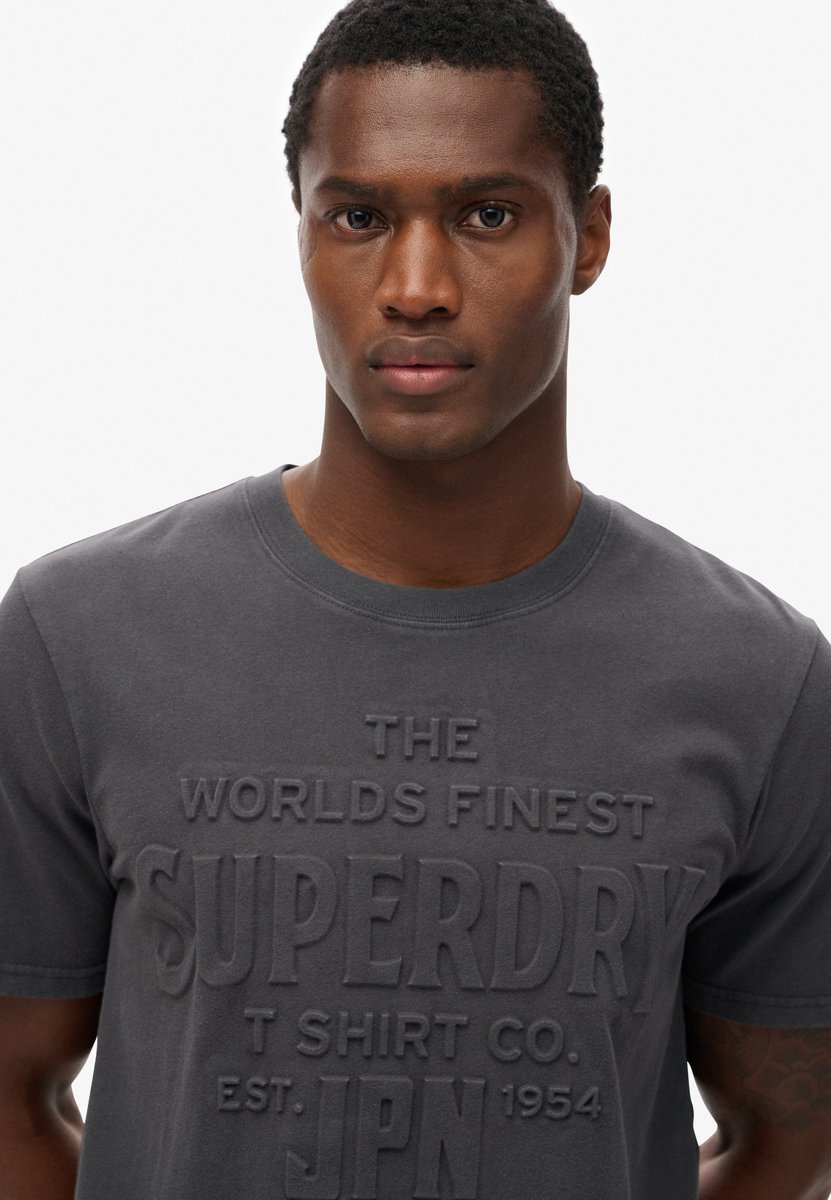 Superdry Herren Cabana Check Kurzarmhemd Navy - Größe: XL