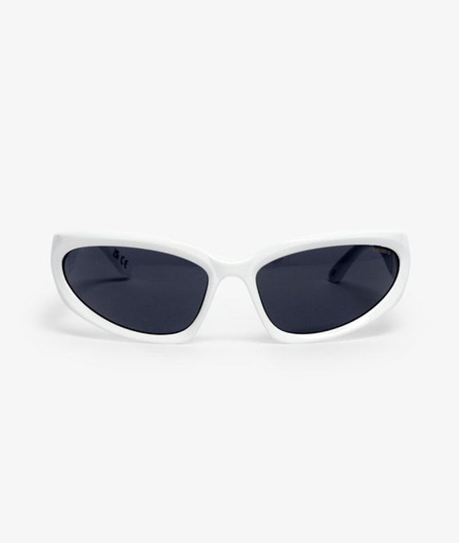 Superdry Damen Sport Wrap Sonnenbrille White - Größe: 1Größe
