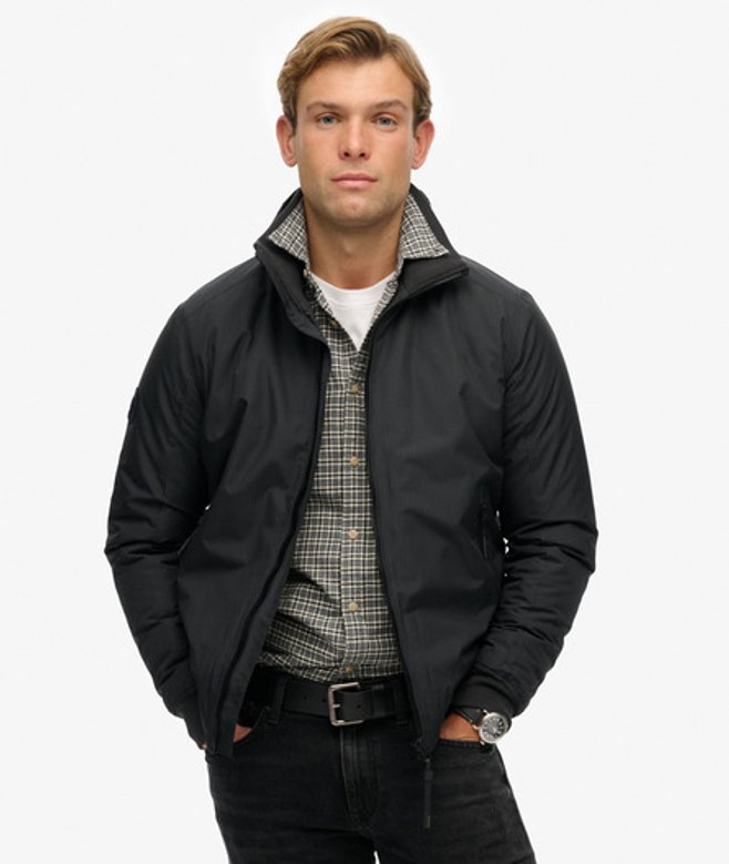 Superdry Herren City Harrington-jacke Navy - Größe: XL