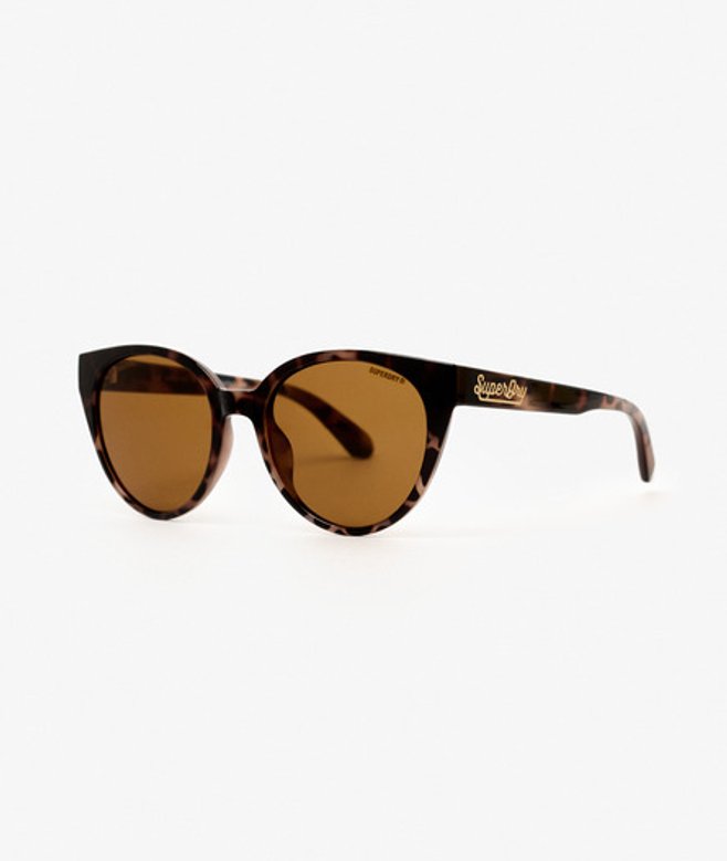Superdry Damen Katzenaugen-sonnenbrille Brown - Größe: 1Größe