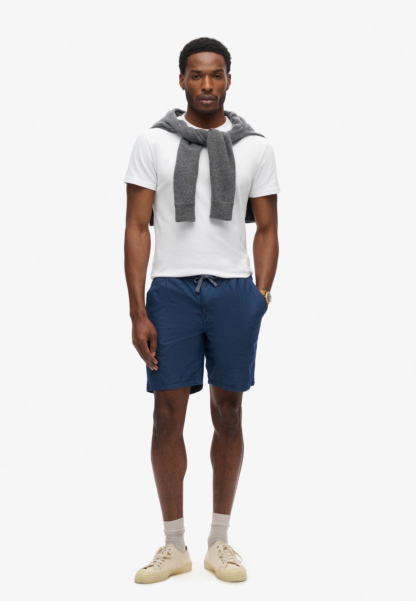 Superdry Herren Indigo Bermudashorts Dunkelblau - Größe: XL