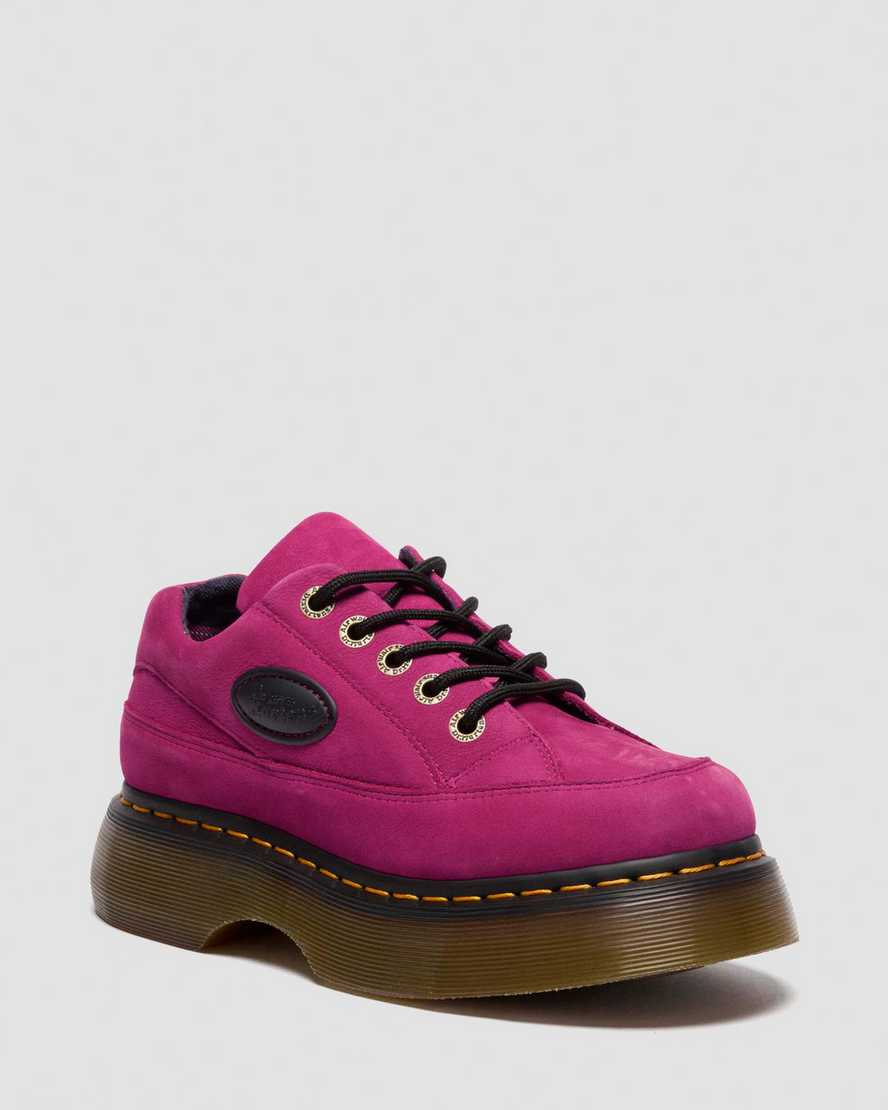 Dr. Martens Adrian Quad Leder Plateau Tassle Loafer in Schwarz, Größe: 40