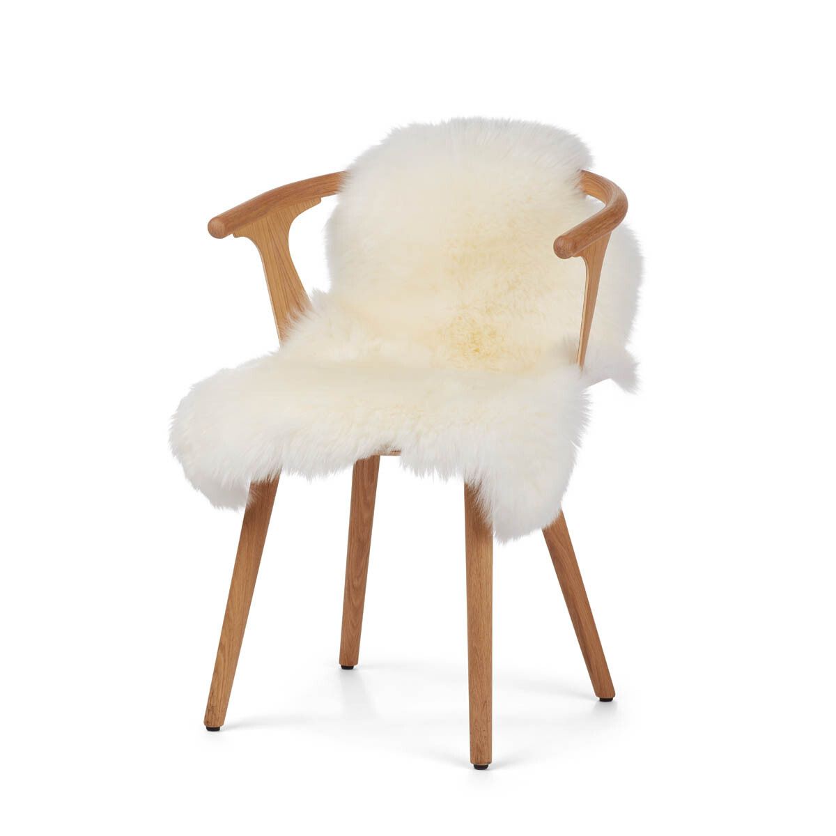 Merino Premium Lammfell | Langhaar | Neuseeland | 90x60 cm
