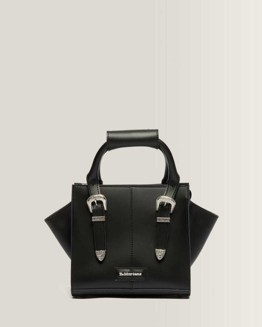 Dr. Martens Small Kiev Leder Tote Bag in Schwarz
