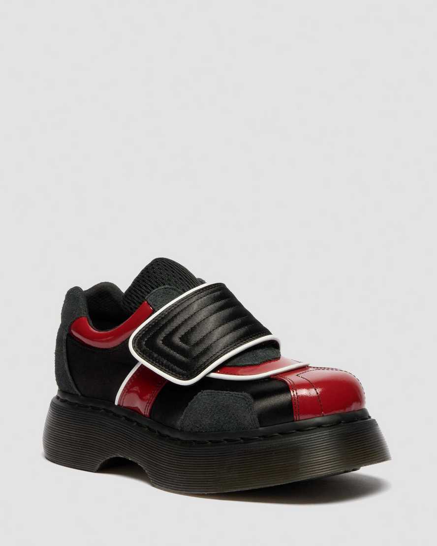 Dr. Martens Zebzag Wildleder Casual Slingback Plateau Mules in Bräunen, Größe: 43