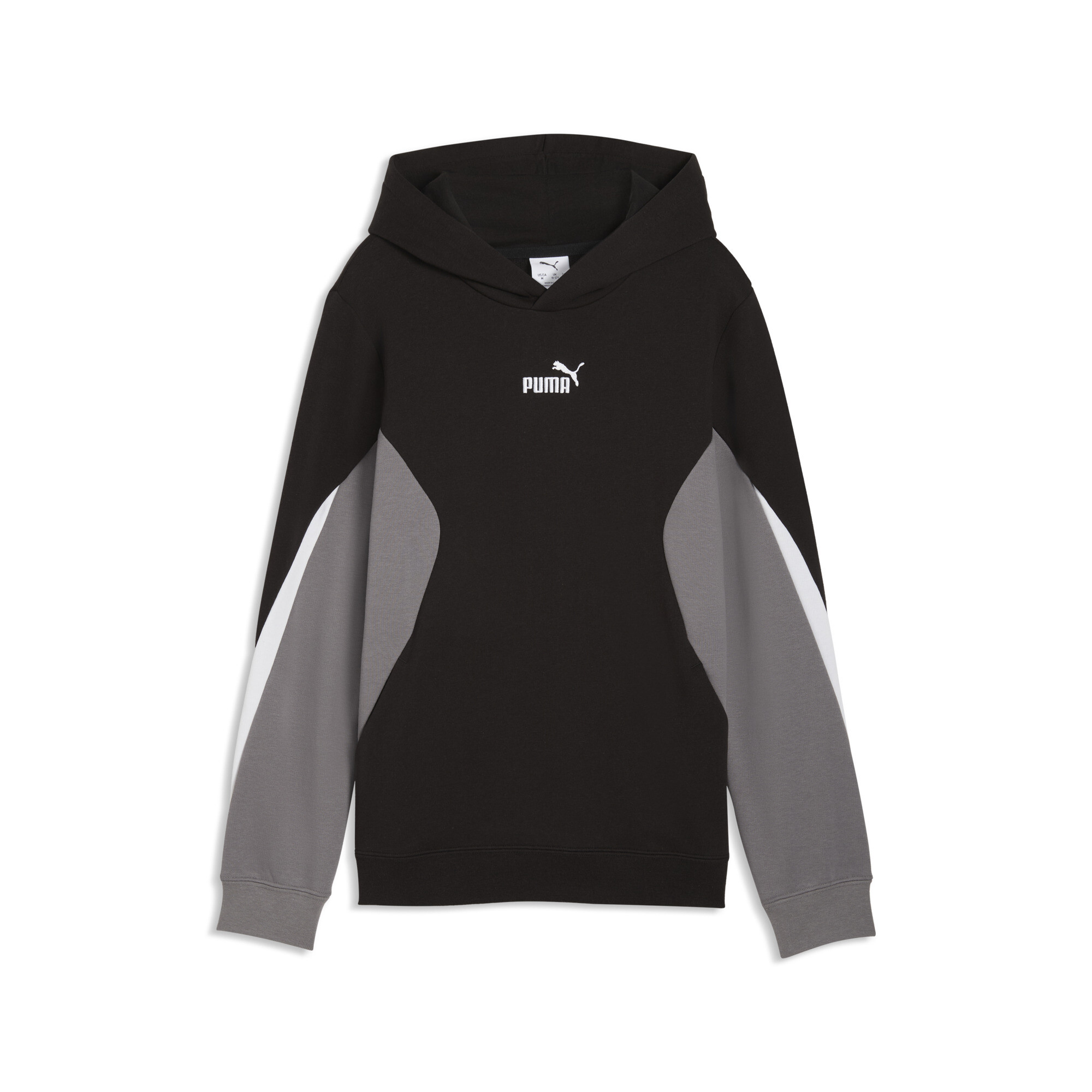 PUMA Essentials Block Hoodie Teenager, Accessoires, Schwarz, 15-16Y