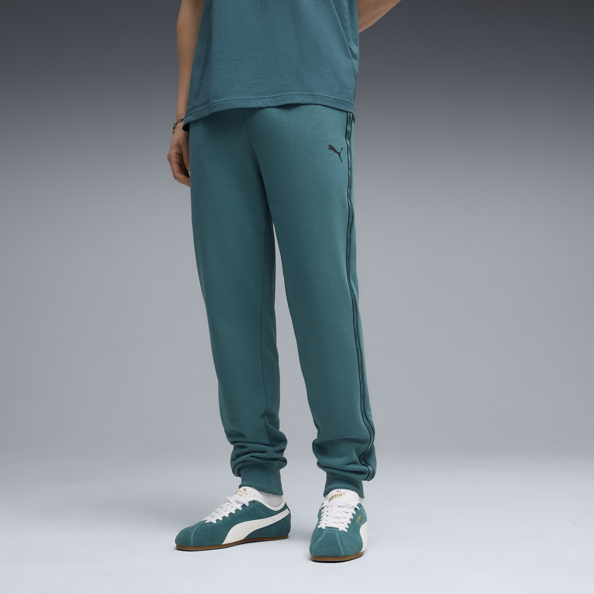 PUMA Essentials Tape Jogginghose Herren, Kleidung, Grün, M