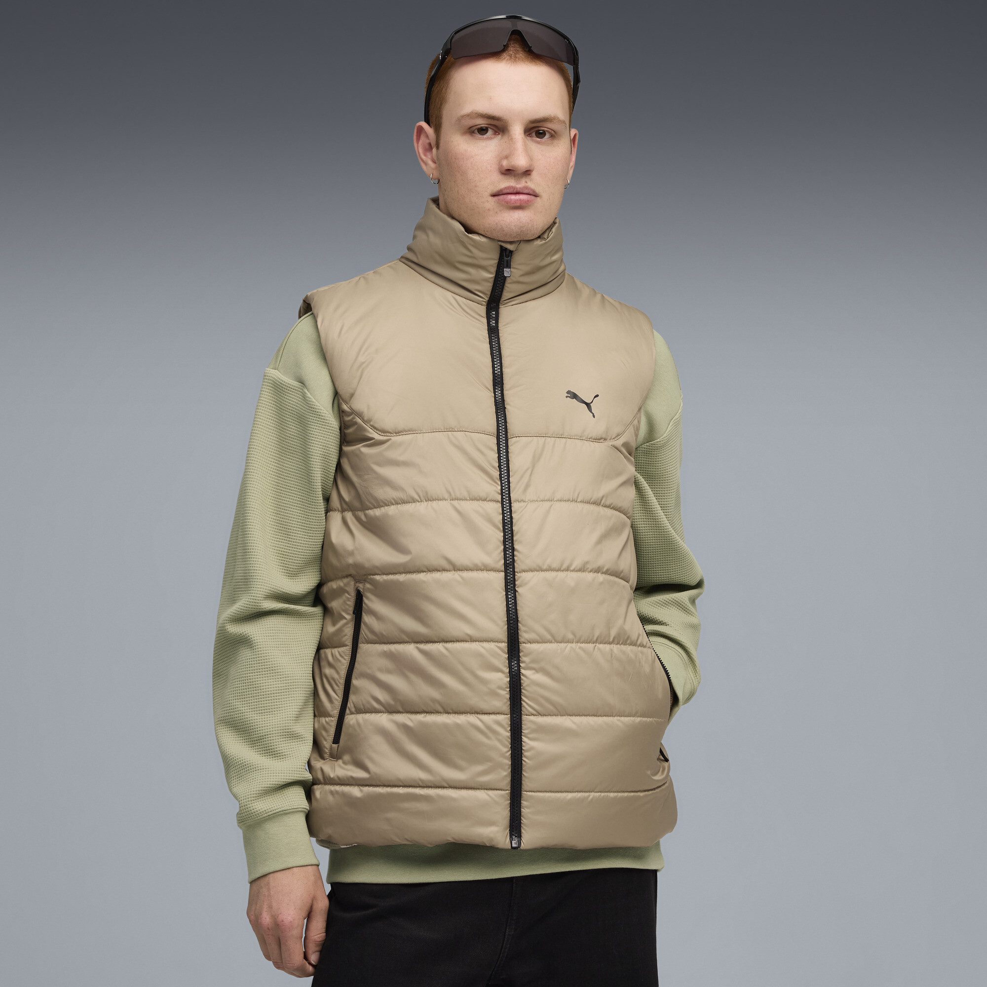 PUMA Essentials Wattierte Weste Herren, Kleidung, , M