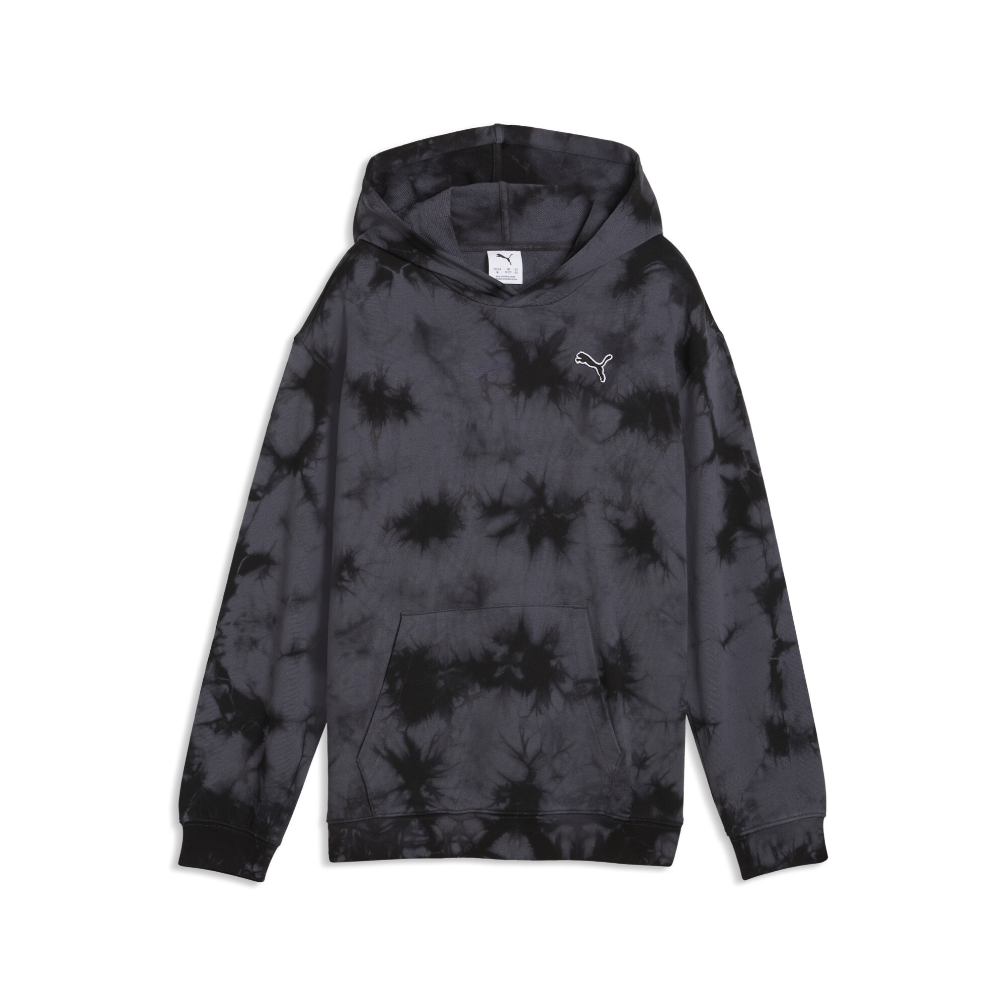 PUMA Essentials Relaxed Tie-Dye Hoodie Teenager, Accessoires, Schwarz, 7-8Y