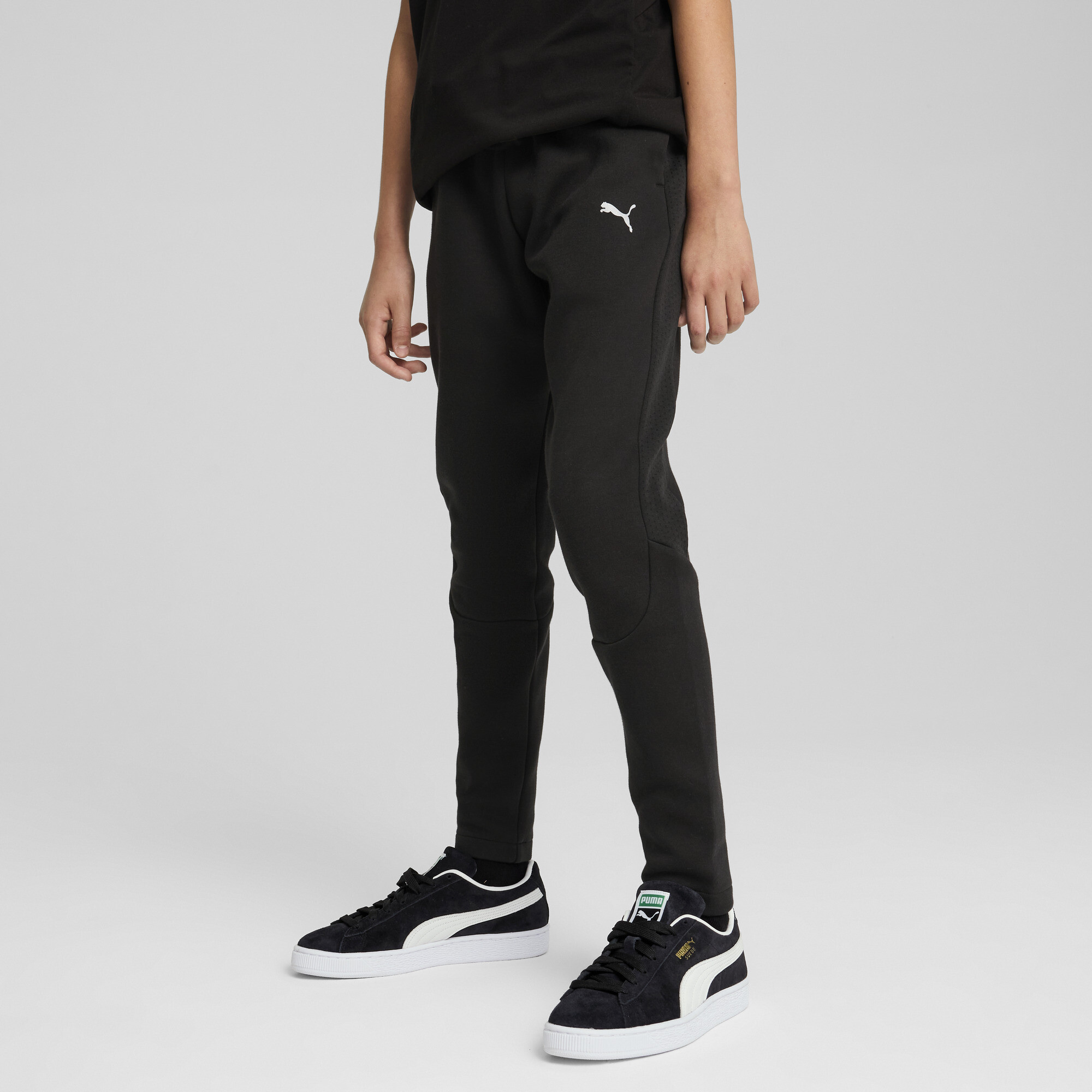 PUMA Evostripe Hose für Jugendliche, Kleidung, Schwarz, 11-12Y